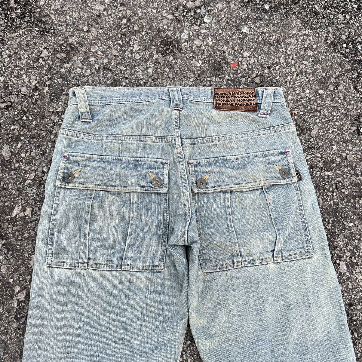 Morgan Homme “MORGAN HOMME” BLUE FLARE JEANS Size US 30 / EU 46 - 13 Thumbnail