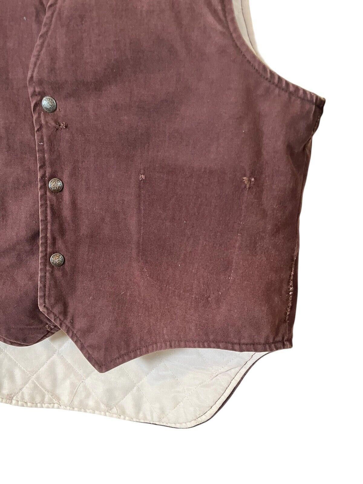 Cabelas × Vintage Vintage 90s Cabelas Sportswear Cotton Canvas Vest Large Size US L / EU 52-54 / 3 - 5 Thumbnail