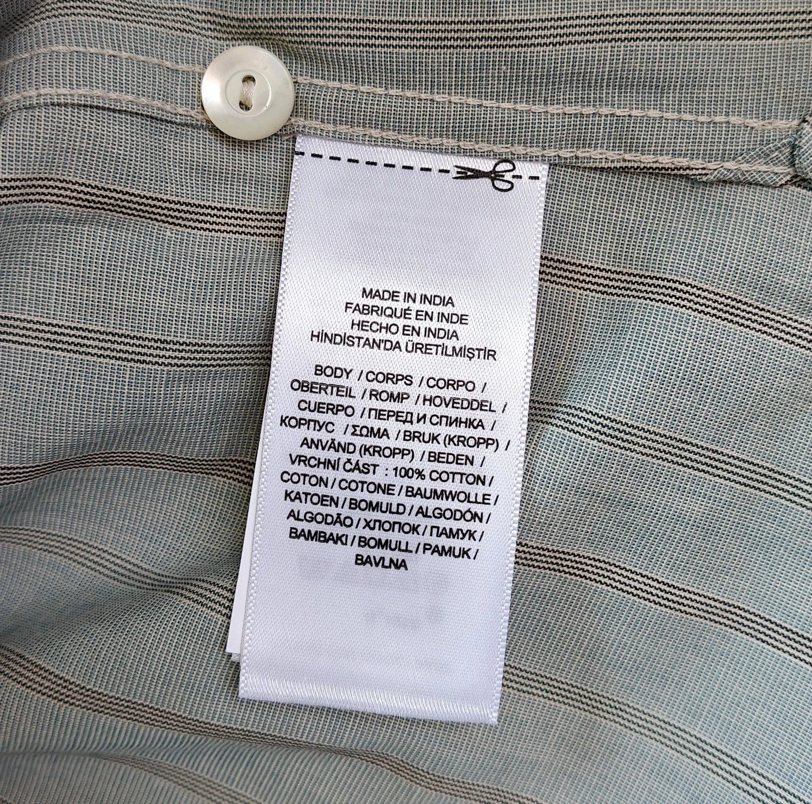 RRL Ralph Lauren Double RL Slim Fit Striped Dobby Shirt T 9104 Size US M / EU 48-50 / 2 - 9 Thumbnail