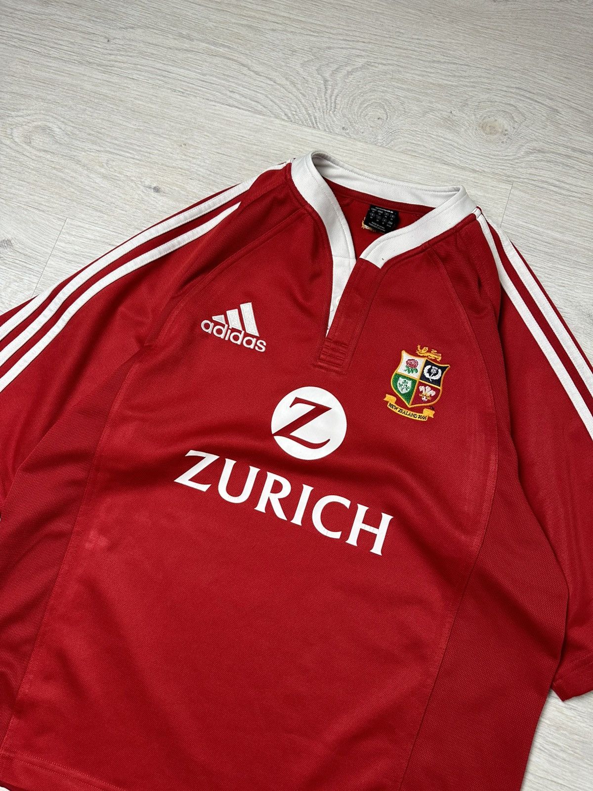 Adidas Vintage Adidas 2005 New Zeeland Jersey Streetwear Y2k Size US M / EU 48-50 / 2 - 2 Thumbnail