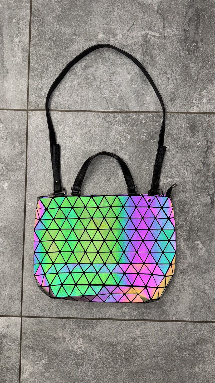 Issey Miyake Issey Miyake BaoBao bag reflective Size ONE SIZE - 2 Thumbnail