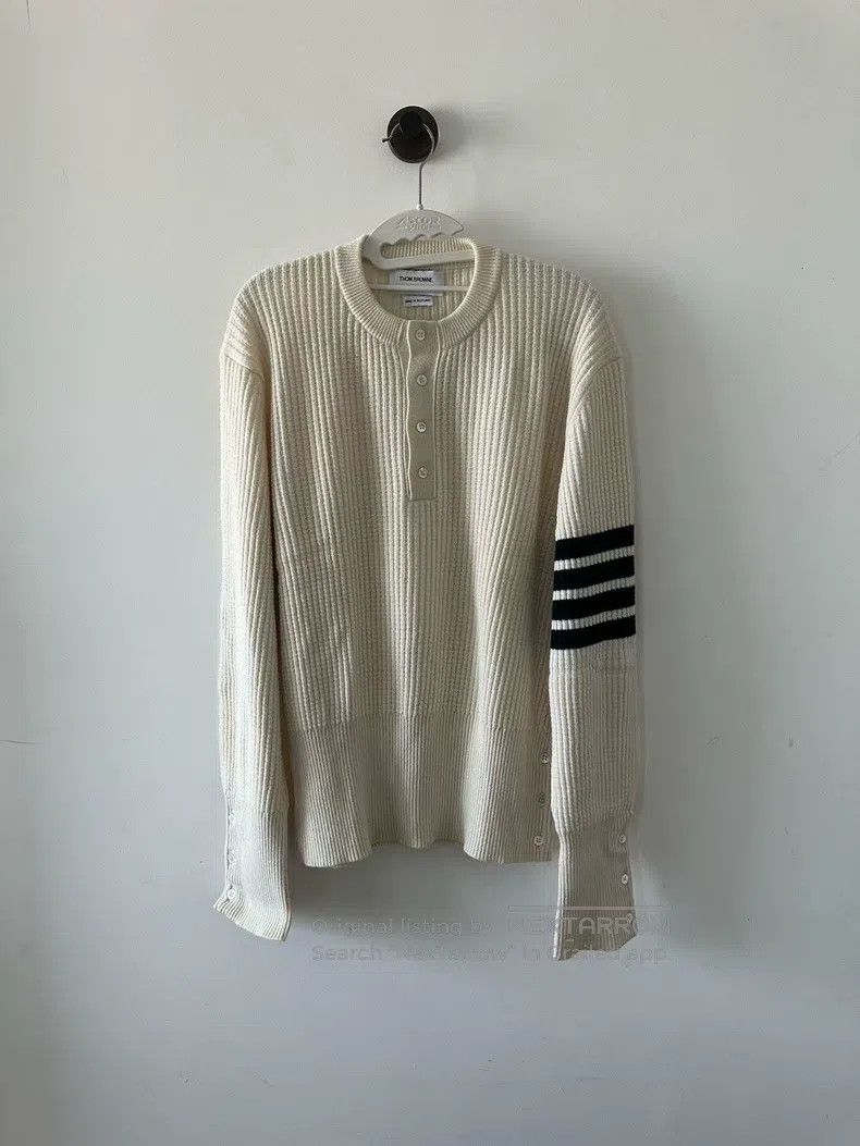 Thom Browne Thom Browne Cashmere Sweater Size US XL / EU 56 / 4 - 1 Thumbnail