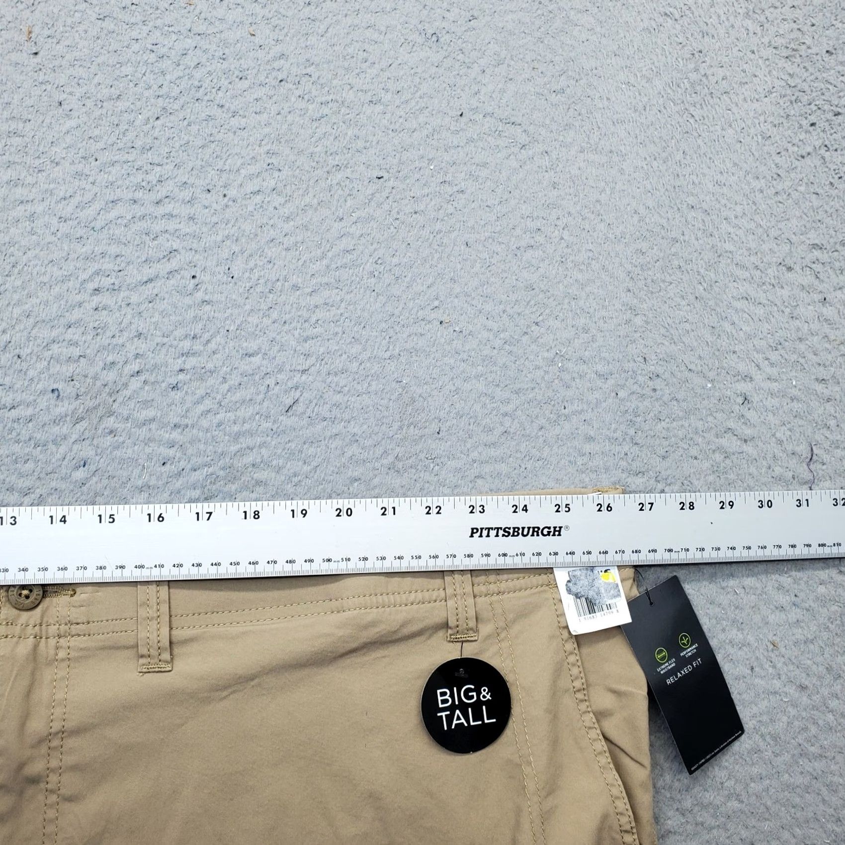 Lee Lee Cargo Shorts Mens 54 Brown Relaxed Performance 10.25 Inseam Waistband 26.5" Cargo Pocket Cotton Cotton Lee Extreme Motion Size US 38 / EU 54 - 5 Thumbnail