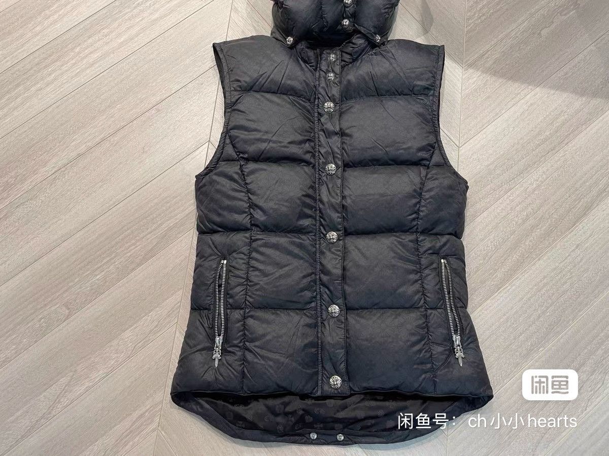 Chrome Hearts chrome hearts dark pattern down vest.xy Size US S / EU 44-46 / 1 - 1 Thumbnail