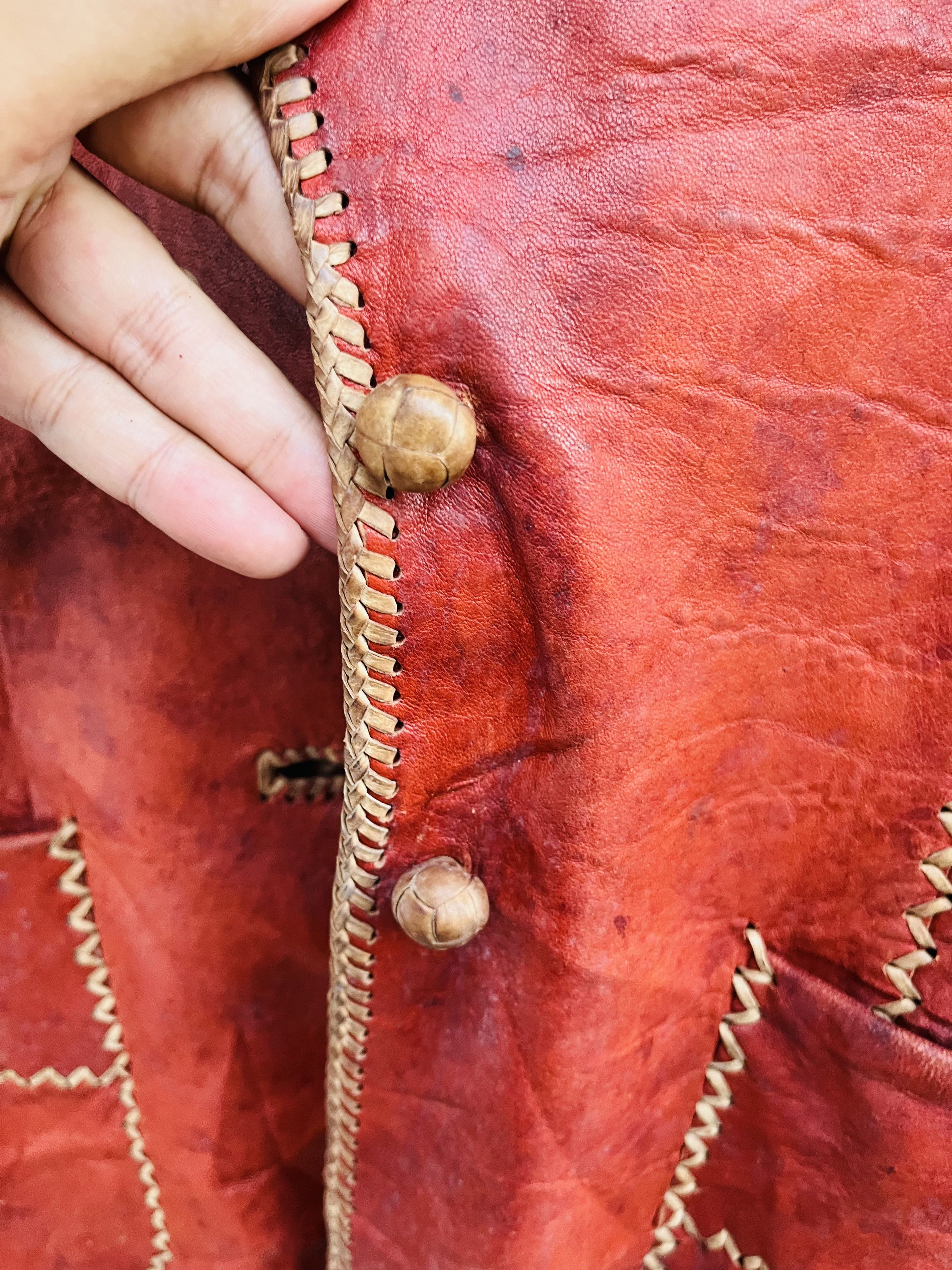 Japanese Brand × Vintage Vintage Jo O Key Maxico Hand Made Leather Jacket Size US M / EU 48-50 / 2 - 8 Thumbnail