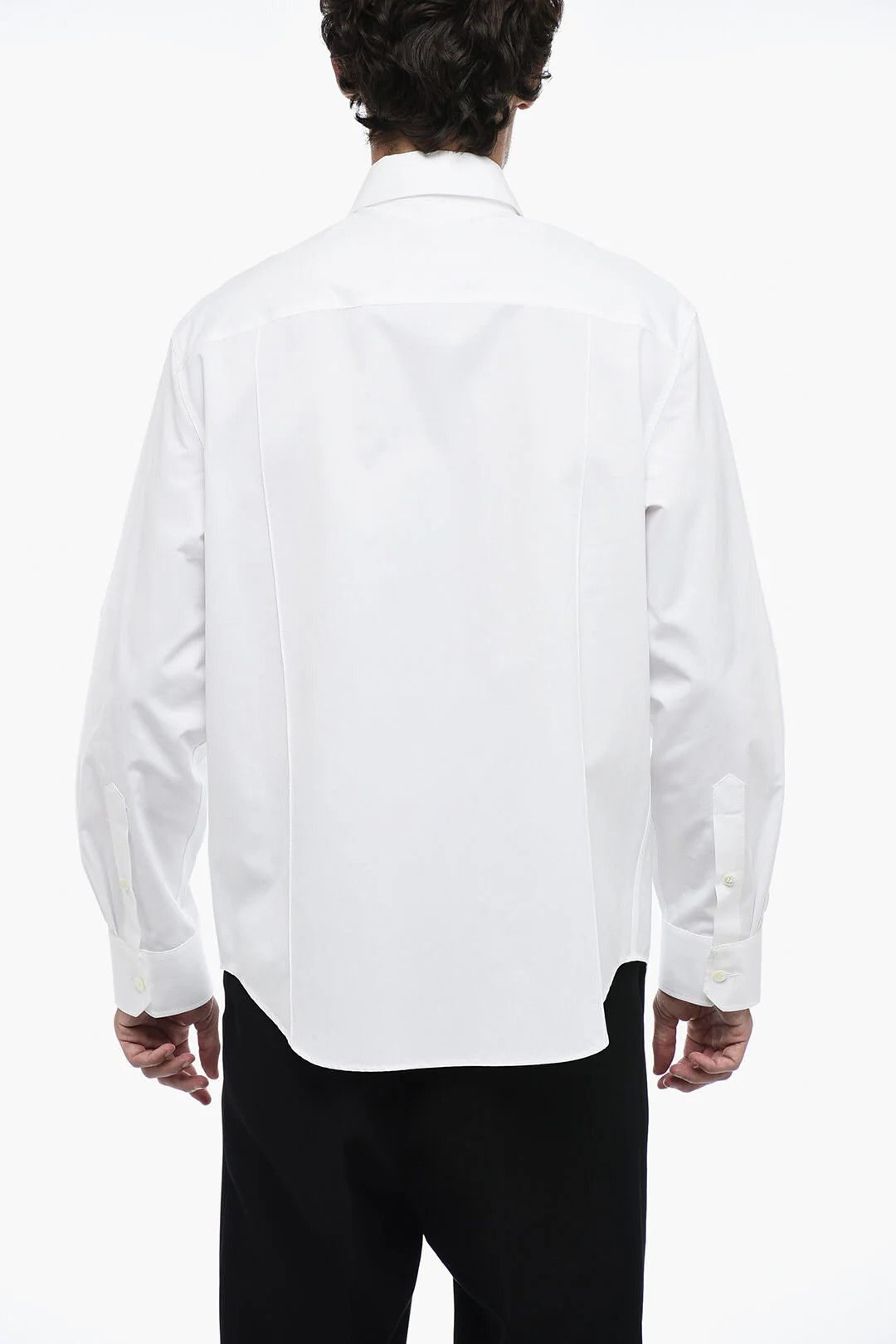 Versace og1mm0426 Long-Sleeve Shirt in White Size US S / EU 44-46 / 1 - 2 Thumbnail