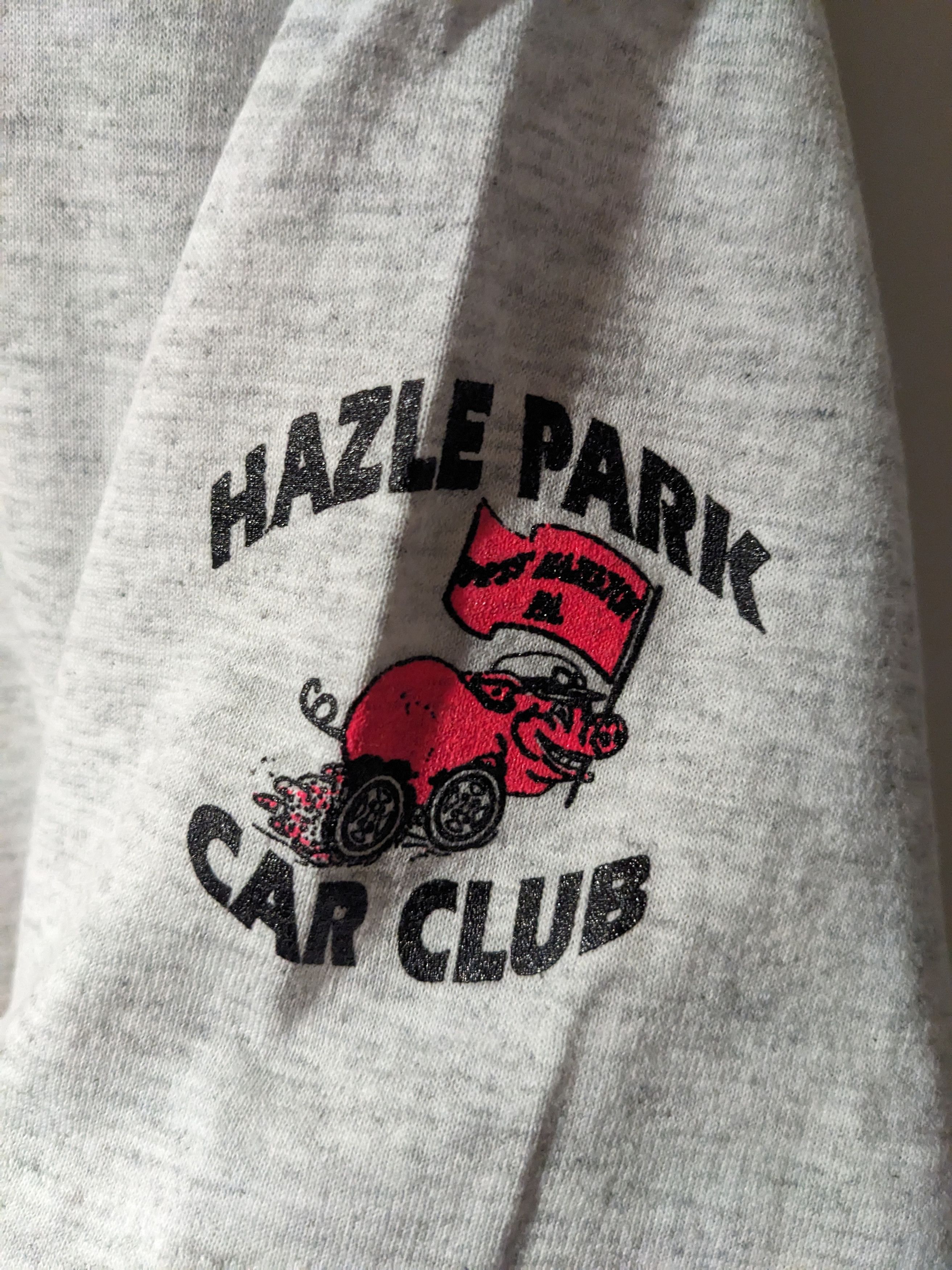 Vintage Vintage 90s Hazel Park Car Club Pennsylvania T-Shirt Size US L / EU 52-54 / 3 - 3 Thumbnail