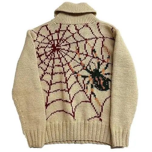 VIBE Women Vintage knitted sweater Size L / US 10 / IT 46 - 1 Thumbnail