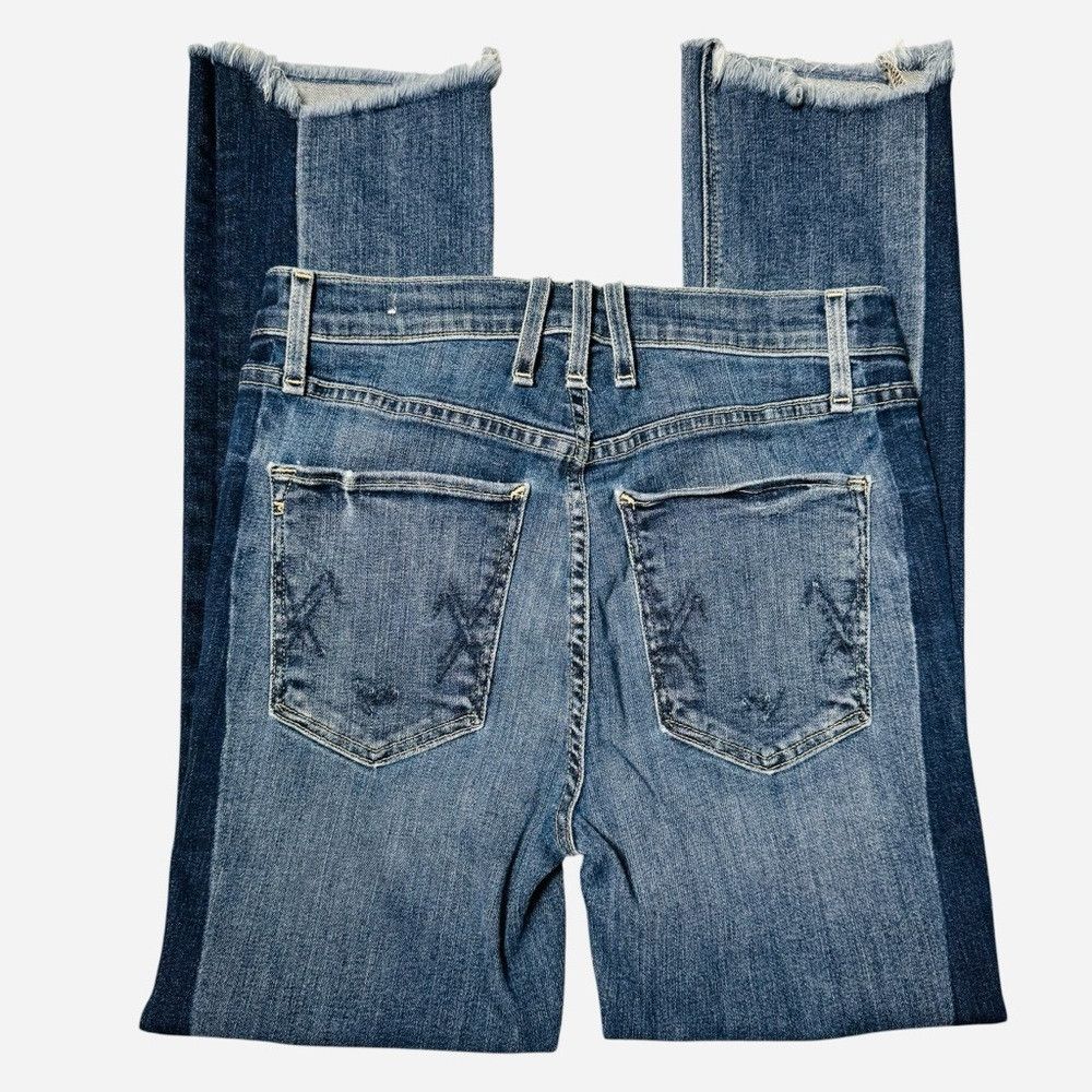Other McGuire Denim Side Stripe Crop Raw Hem Jeans Size 27 Size 27" / US 4 / IT 40 - 4 Thumbnail