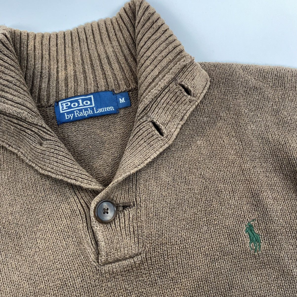 Polo Ralph Lauren Rare 🔥 polo ralph lauren half button sweater Size US M / EU 48-50 / 2 - 3 Thumbnail
