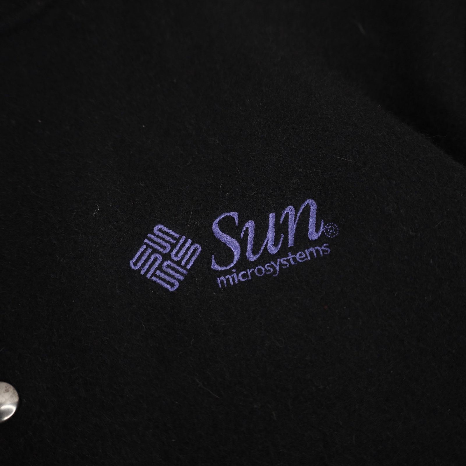 Vintage Vintage Sun Mircosystems Java Embroidered Letterman Jacket Size US M / EU 48-50 / 2 - 5 Thumbnail