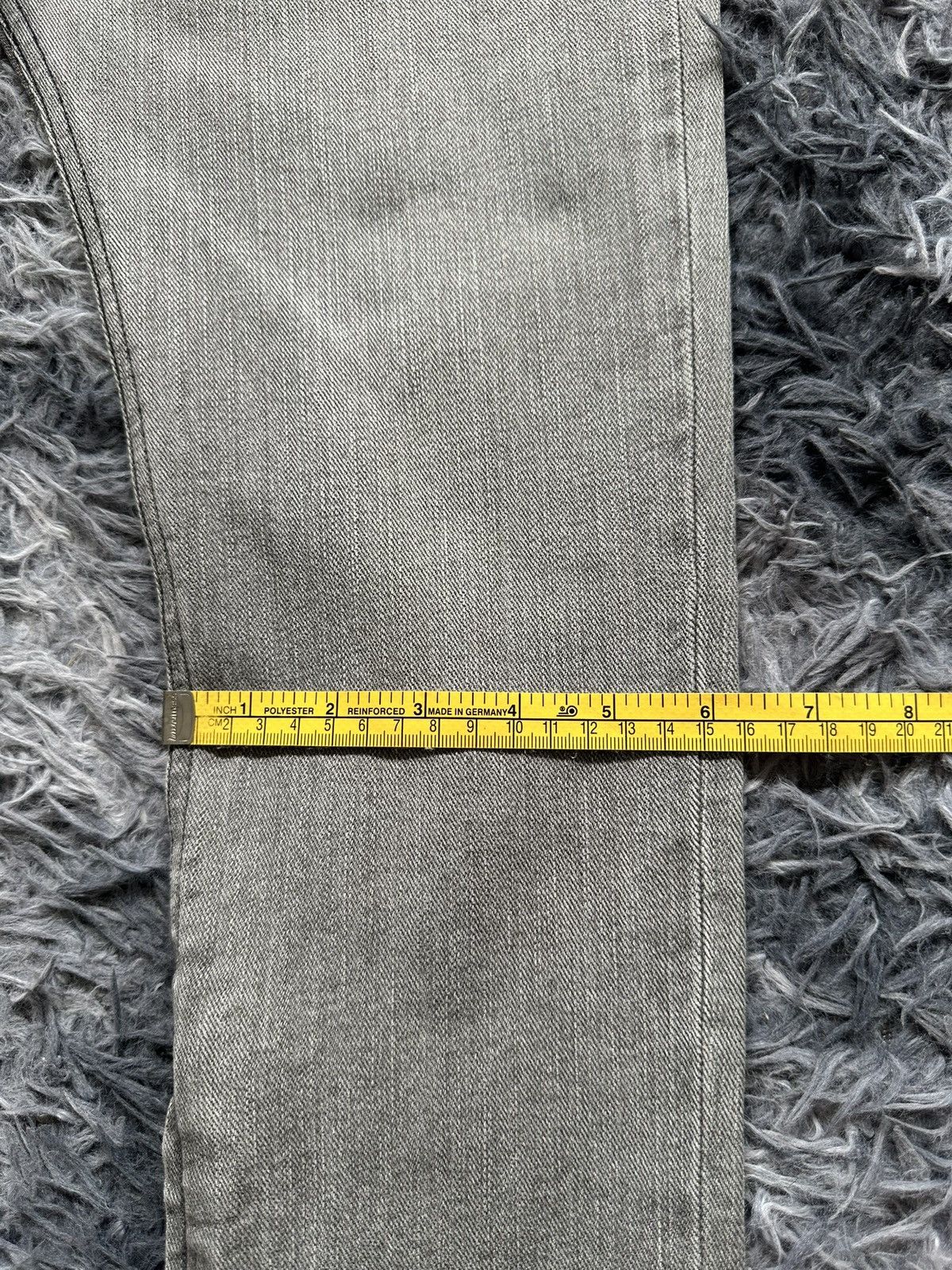Japanese Brand 2011 ss - AG by Experiment high rise asymmetrical jeans Size US 30 / EU 46 - 15 Thumbnail
