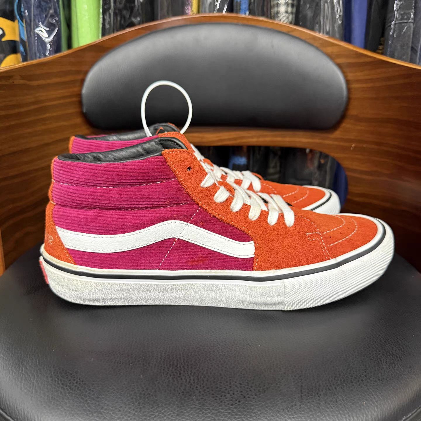Vans Vans X Supreme Corduroy Sneakers K15 Size US 9.5 / EU 42-43 - 4 Thumbnail