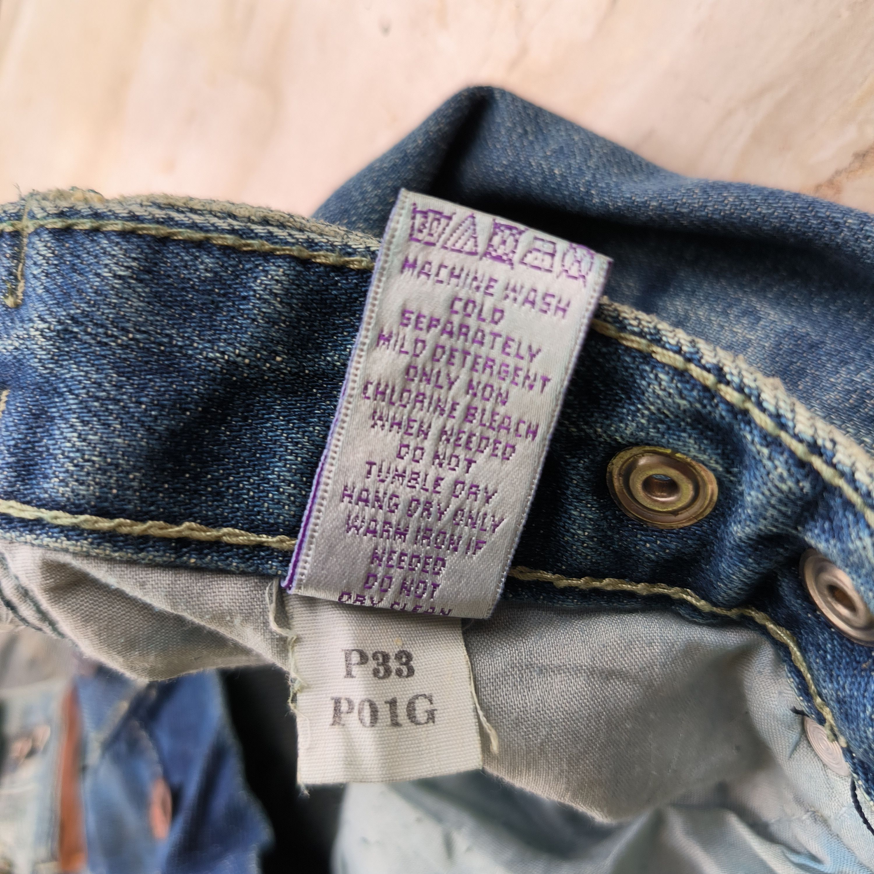 Prps Prps Denim Jeans Grunge Style Size US 30 / EU 46 - 7 Thumbnail