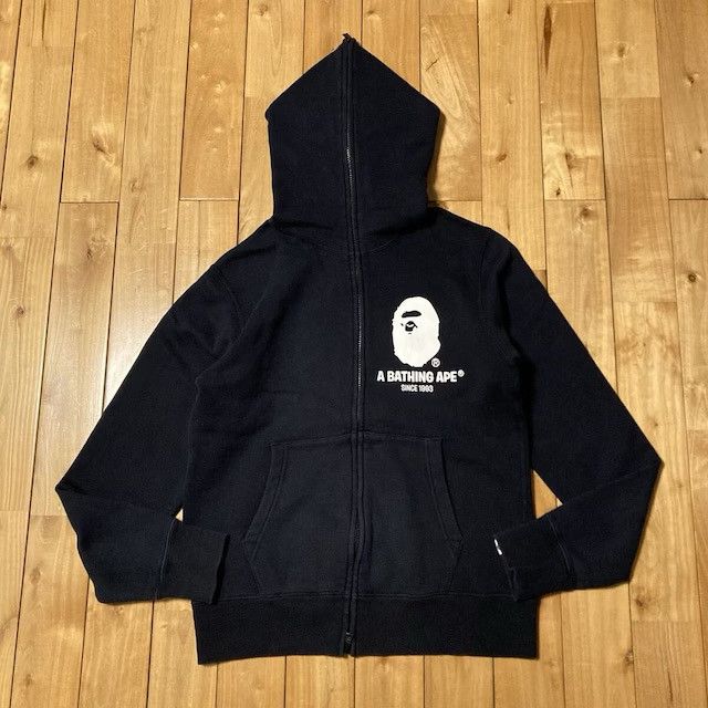 Bape BAPE head logo full zip hoodie a bathing ape NIGO Size US M / EU 48-50 / 2 - 1 Thumbnail