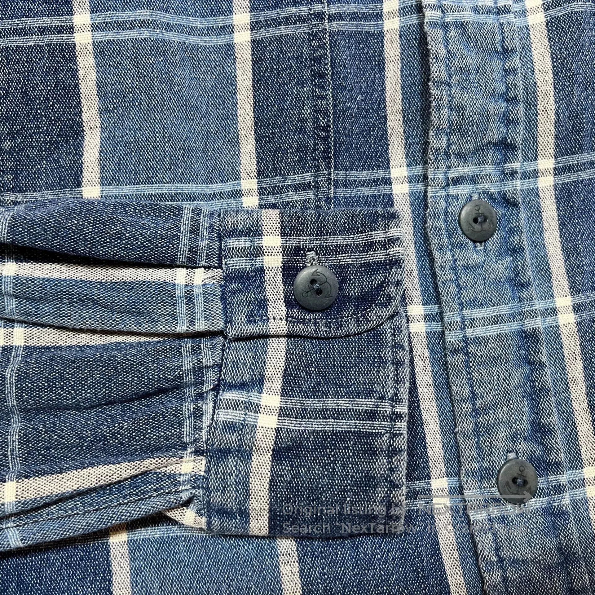 RRL Ralph Lauren RRL Vintage Washed Work Shirt. Size US S / EU 44-46 / 1 - 8 Thumbnail
