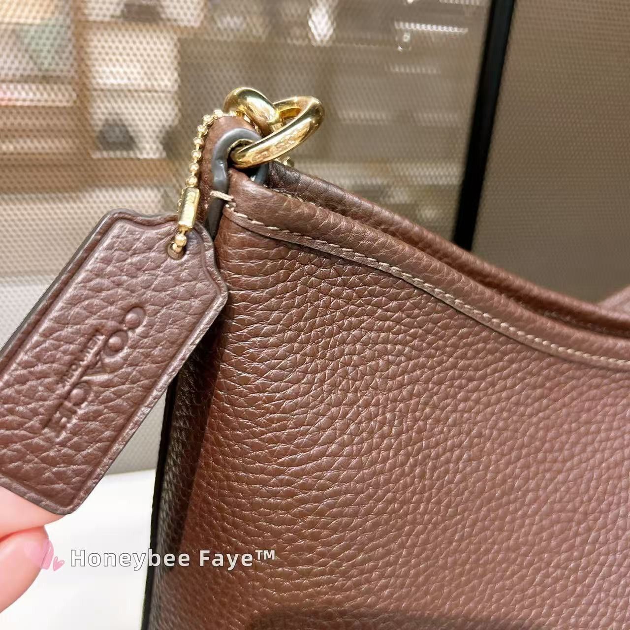 Coach Laurel Shoulder Bag CR148 Gold/Maple Size ONE SIZE - 7 Thumbnail