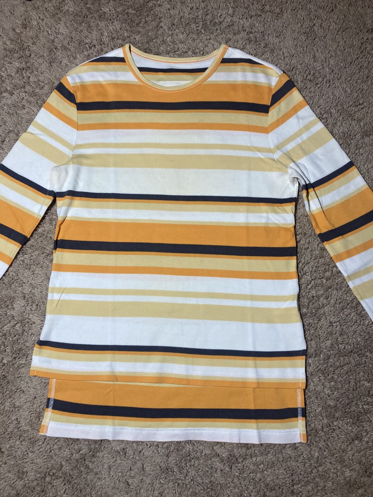 Beauty Beast SS98 Beauty:Beast Striped Orange 1999 90s 2 Also BB Manga Size US M / EU 48-50 / 2 - 2 Thumbnail