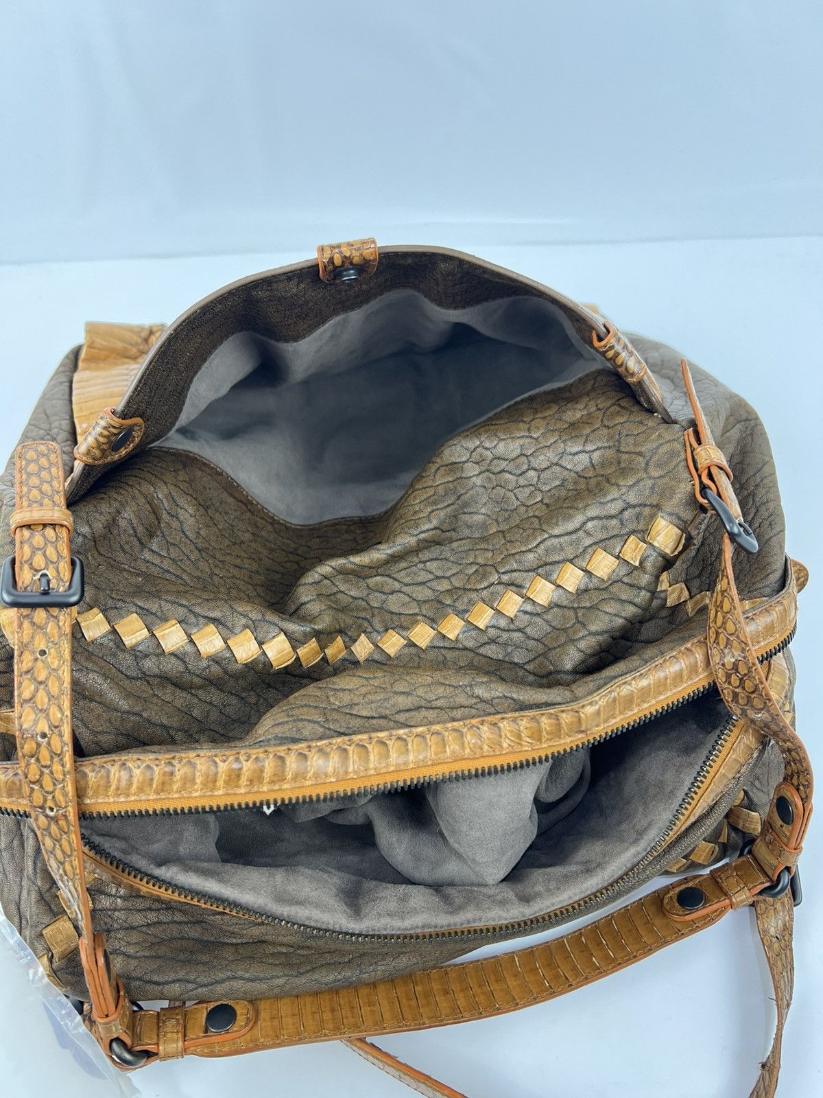 Bottega Veneta Bottega Veneta Fall 2011 Runway Python & Intrecciato Size ONE SIZE - 21 Thumbnail