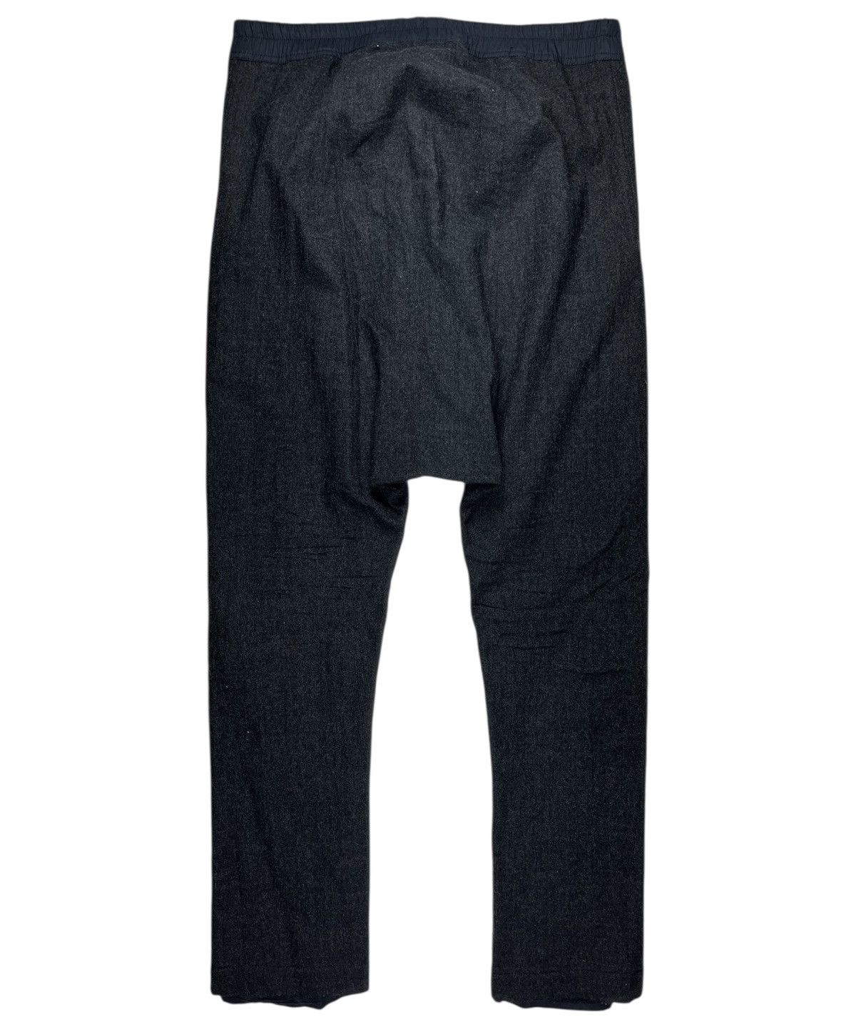 Rick Owens FW12 Rick Owens Mountain Wool Drawstring Drop Crotch Pants Size US 32 / EU 48 - 2 Thumbnail