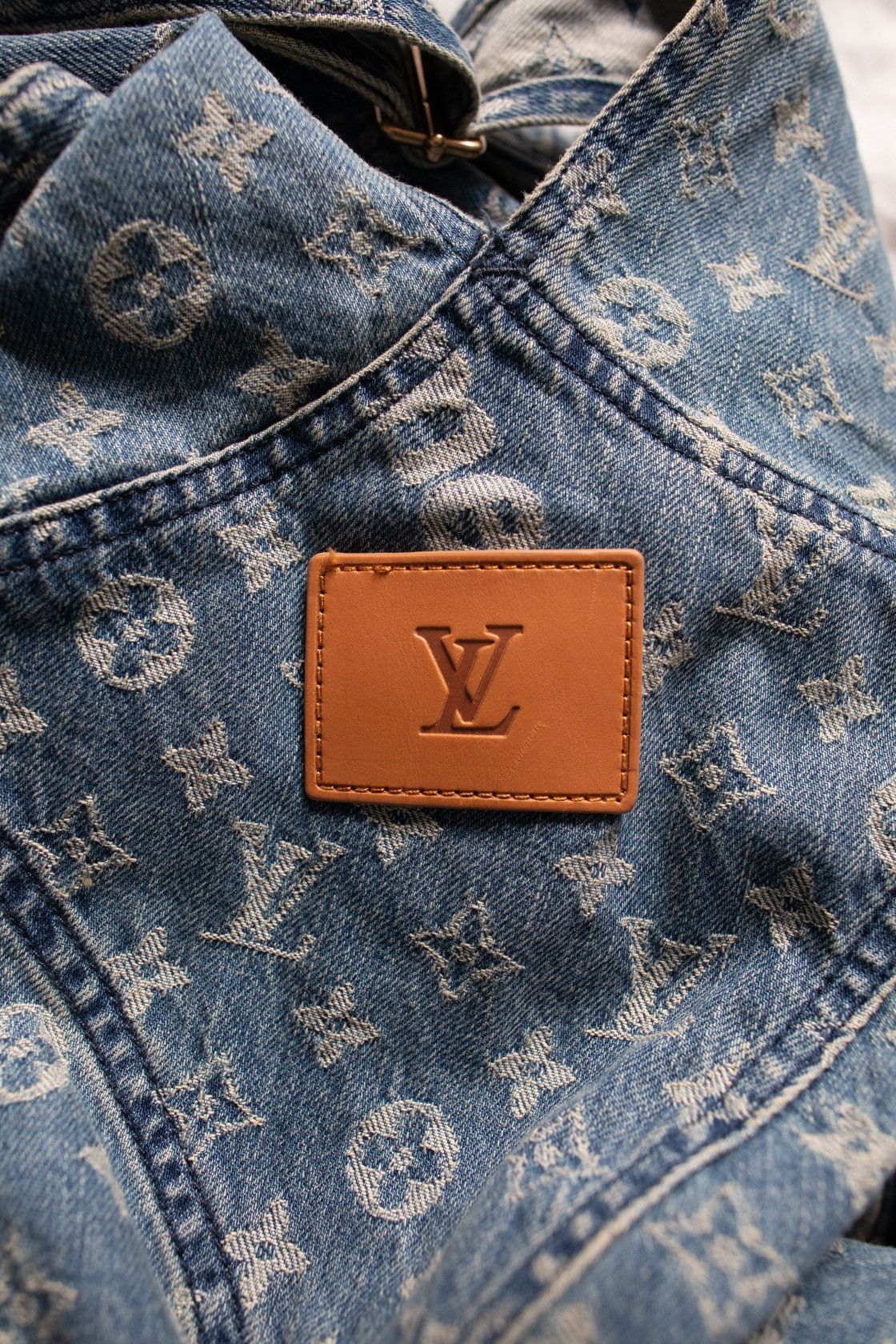 Supreme Louis Vuitton x Supreme Denim Overalls | Grailed