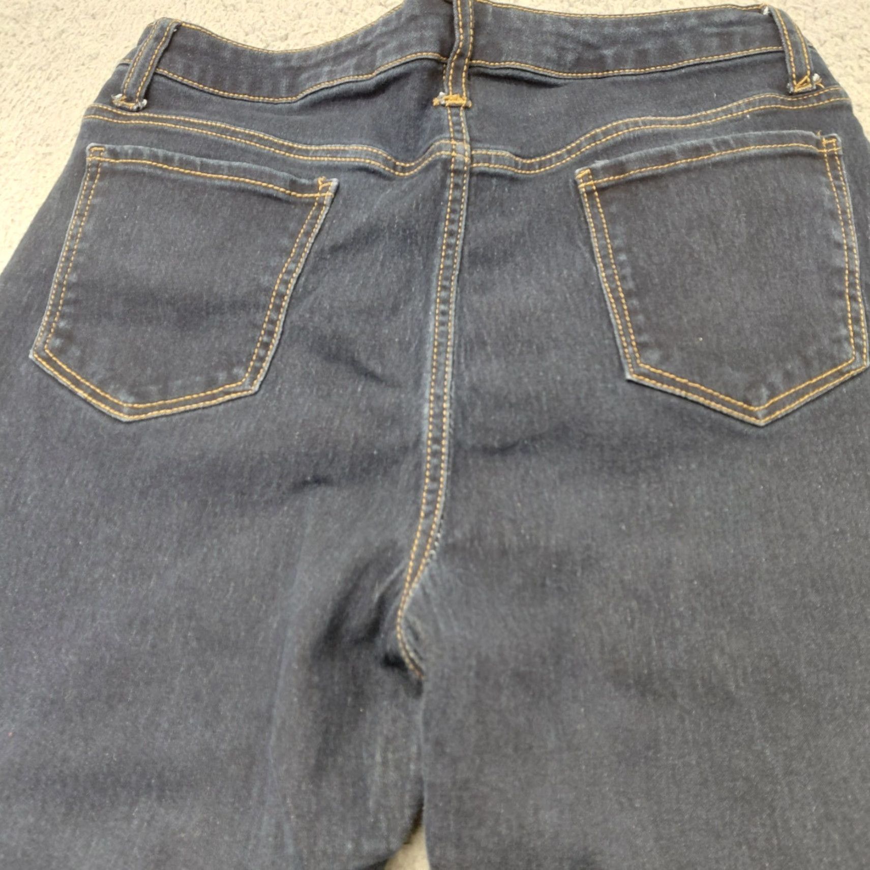Vintage NOBO No Boundaries Jeans Women’s 17 Blue Denim Pockets Button Fly Skinny Jeans (Regular) Womens Size 38" / US 16 / IT 52 - 5 Thumbnail