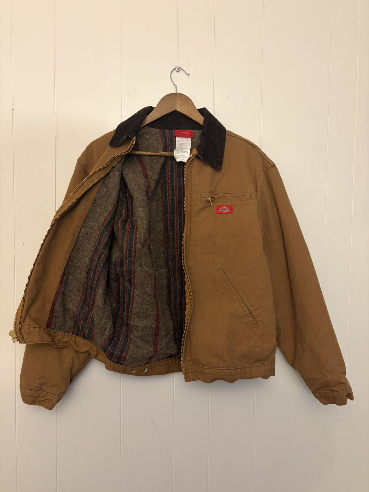 Dickies Dickies brown blanket lined work jacket Size US M / EU 48-50 / 2 - 6 Thumbnail