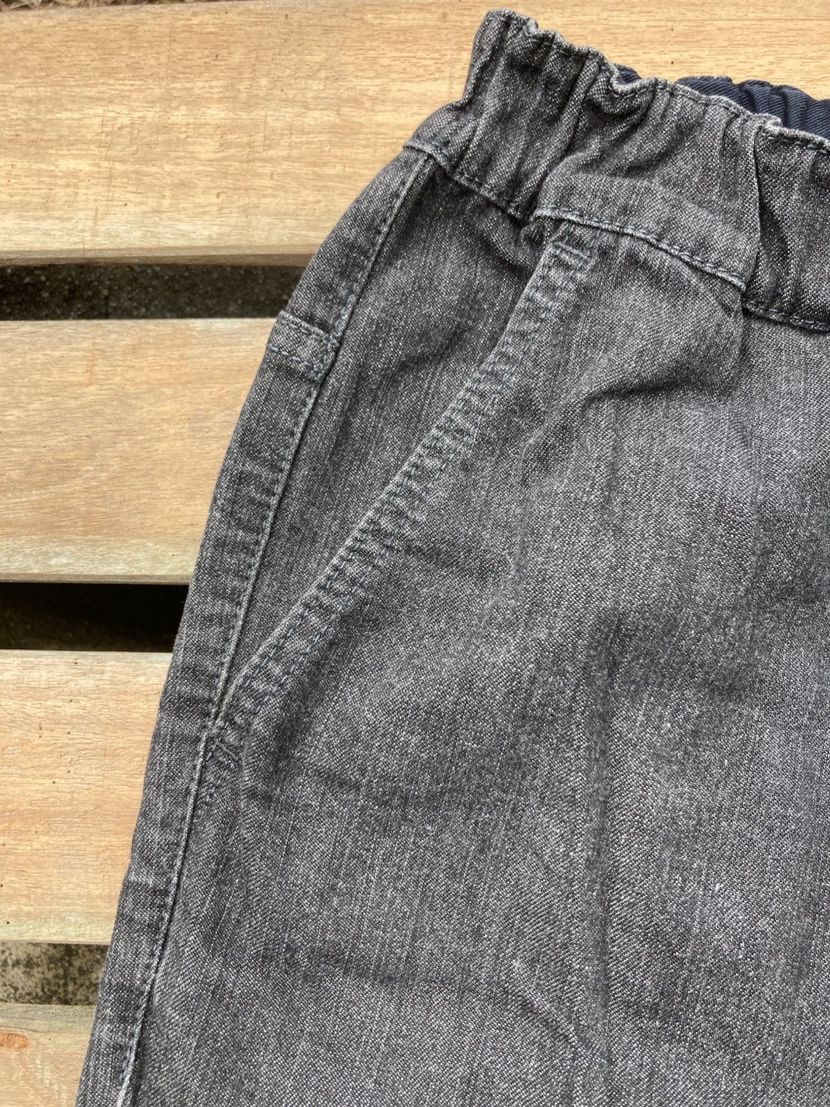 Issey Miyake Plantation 1 Mile Grey Black Ankle Pants Size US 32 / EU 48 - 7 Thumbnail