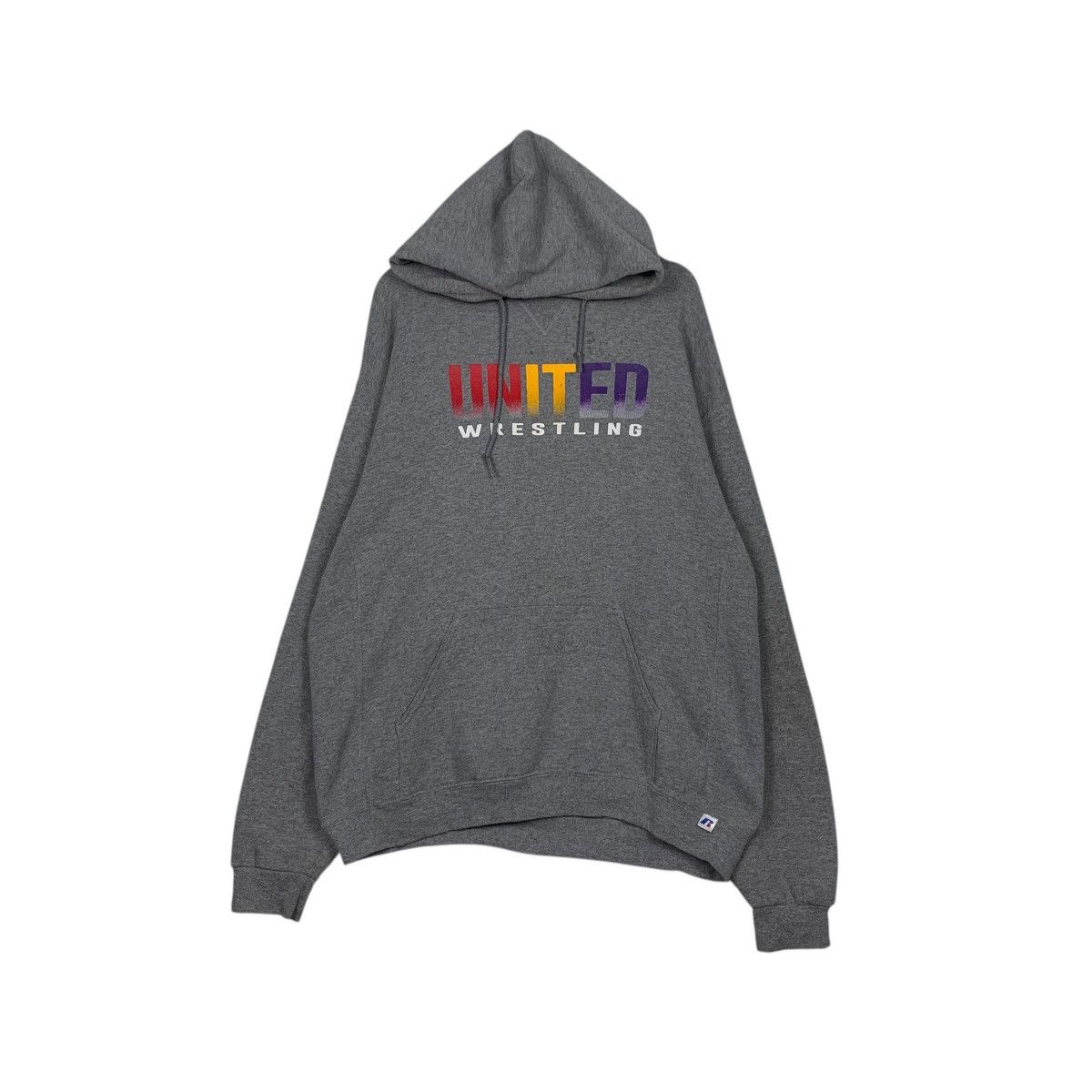 Russell Athletic UNITED WRESTLING Big Logo Pullover Hoodies #2027-C88 Size US XL / EU 56 / 4 - 1 Thumbnail