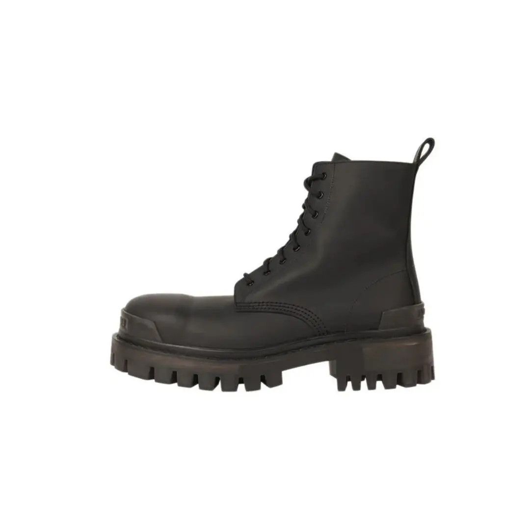 Balenciaga o1w1db10325 Strike 20mm Boots in Black Size US 8.5 / IT 38.5 - 1 Thumbnail