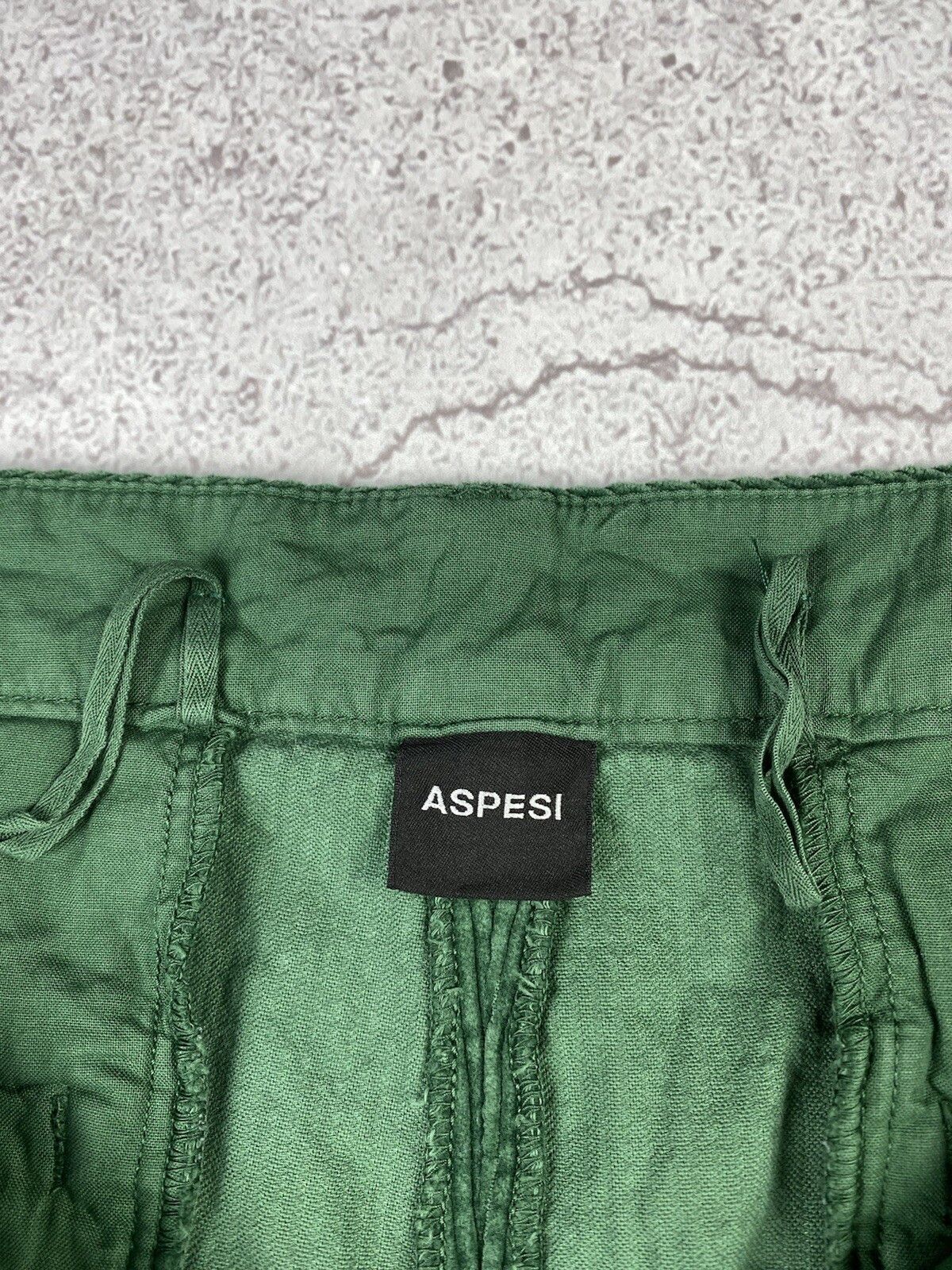 Aspesi Aspesi Womens Cotton Corduroy Wide Cropped Pants Size 28" / US 6 / IT 42 - 9 Thumbnail