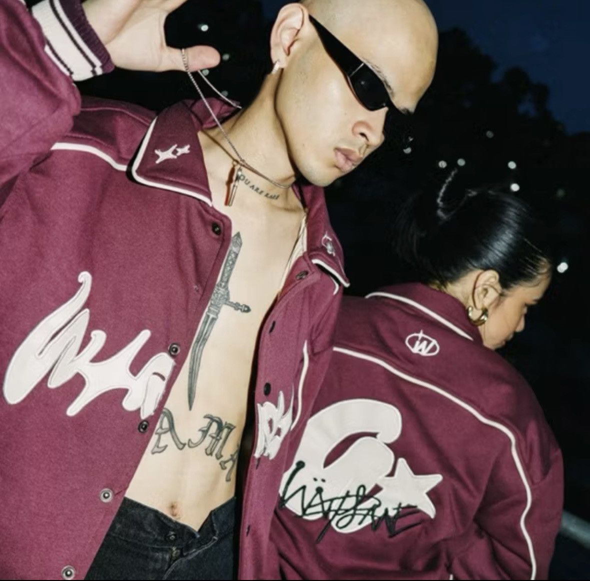 Other Blaze varsity jacket maroon streetwear Size US M / EU 48-50 / 2 - 6 Thumbnail