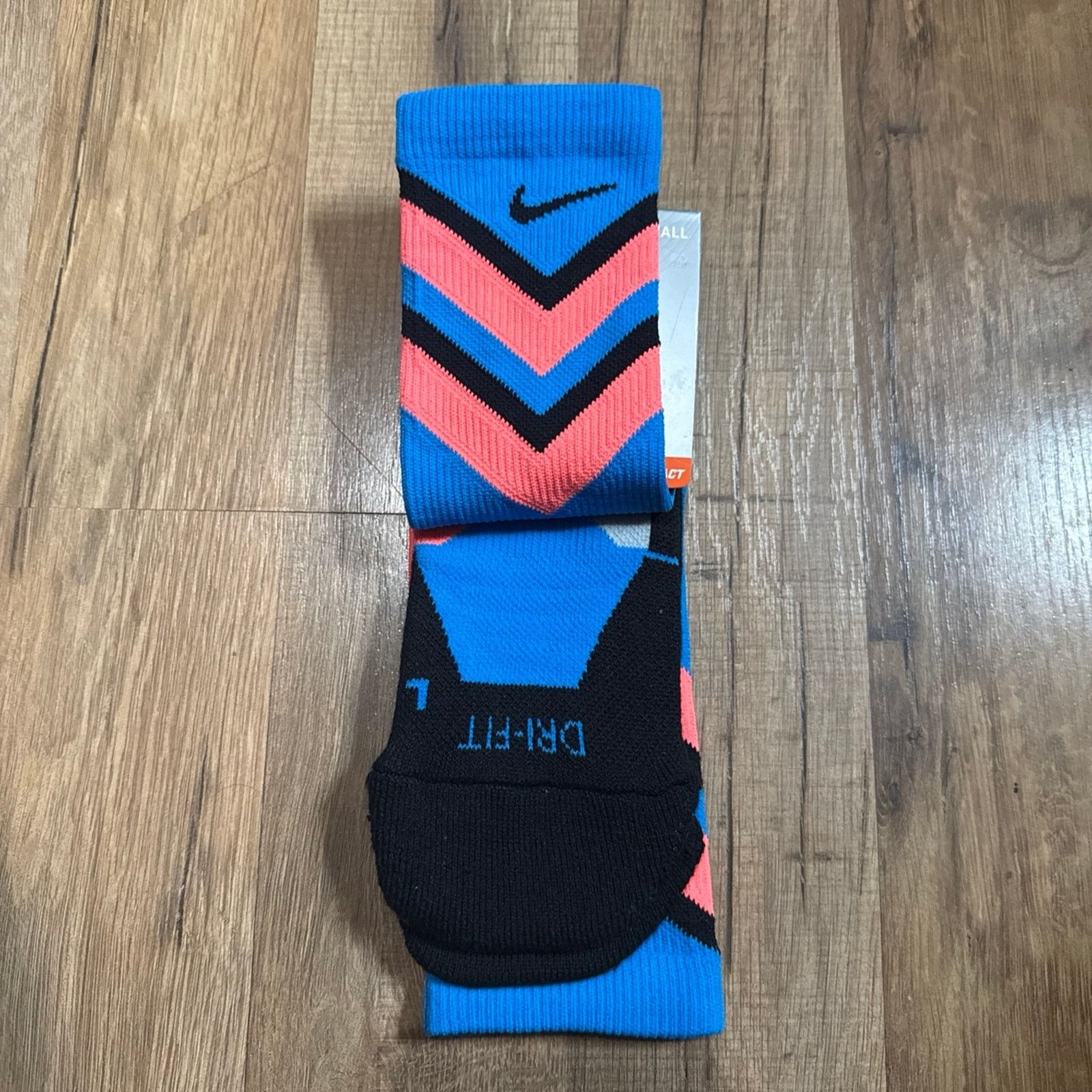 Nike 2014 Nike Hyper Elite Cushioned Baketball Crew Socks Size ONE SIZE - 2 Thumbnail