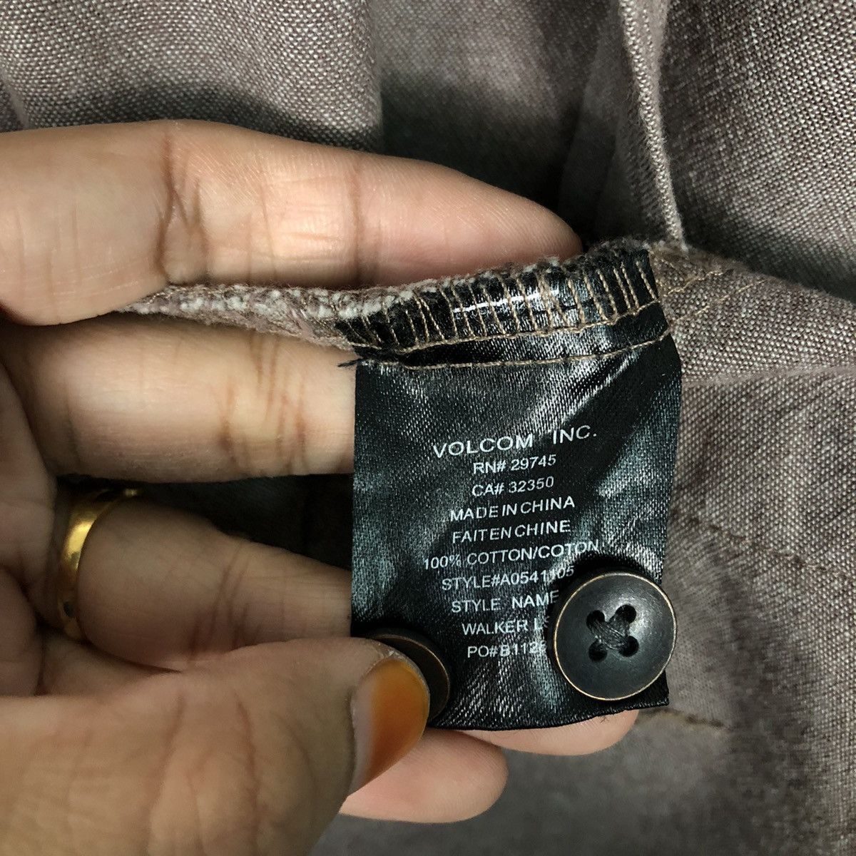 Japanese Brand 📌Vintage Button Jacket Chore Work Volcom Hoodie Biker Size US M / EU 48-50 / 2 - 21 Thumbnail