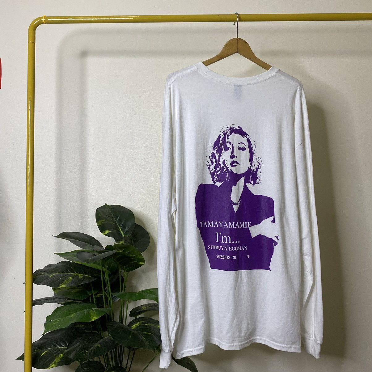 Band Tees × Japanese Brand Tamaya Mamie Japanese Singer Concert Promo T Shirt Size US XXL / EU 58 / 5 - 1 Thumbnail