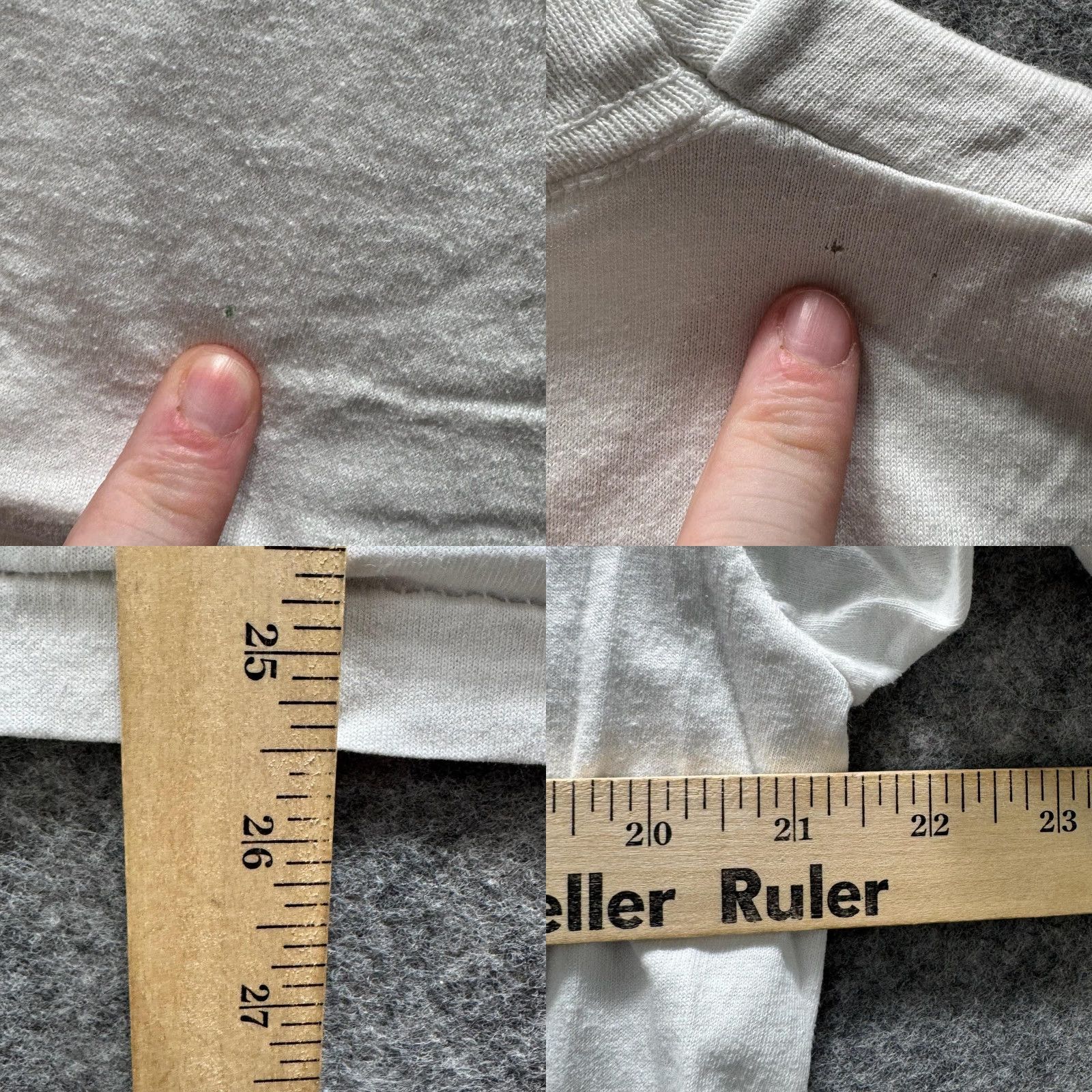 Vintage VINTAGE Shirt Mens L White Layton '93 Soccer 2nd Place Graphic Tee Crewneck 90s Size US L / EU 52-54 / 3 - 9 Thumbnail