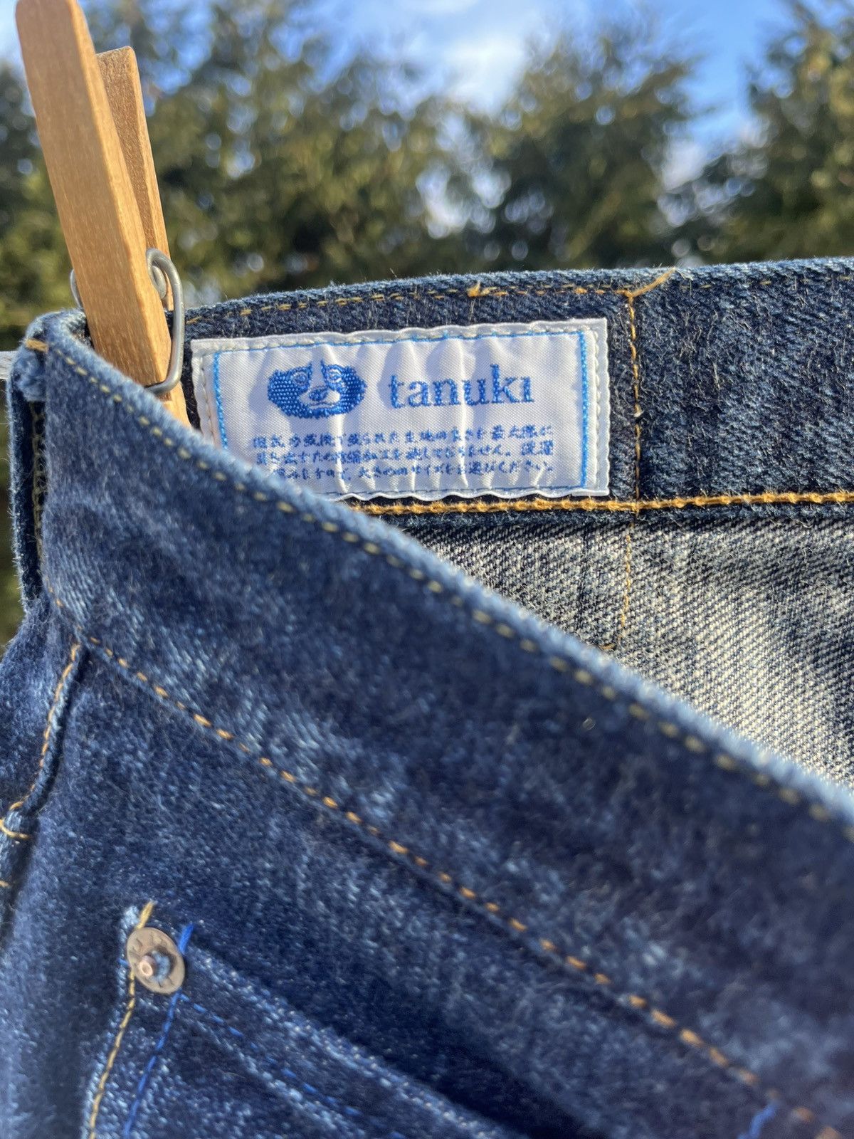 Tanuki Tanuki T1030HT (天 “Ten”) High Tapered Jeans 12.5oz Size US 32 / EU 48 - 9 Thumbnail