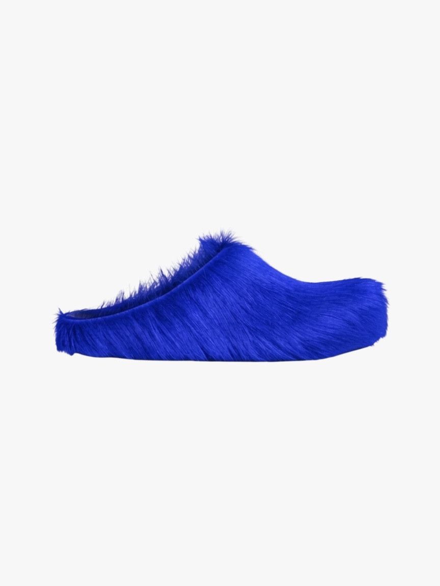Marni Marni "Fussbet Sabot" Dark Blue Slides Size US 10 / EU 43 - 1 Preview