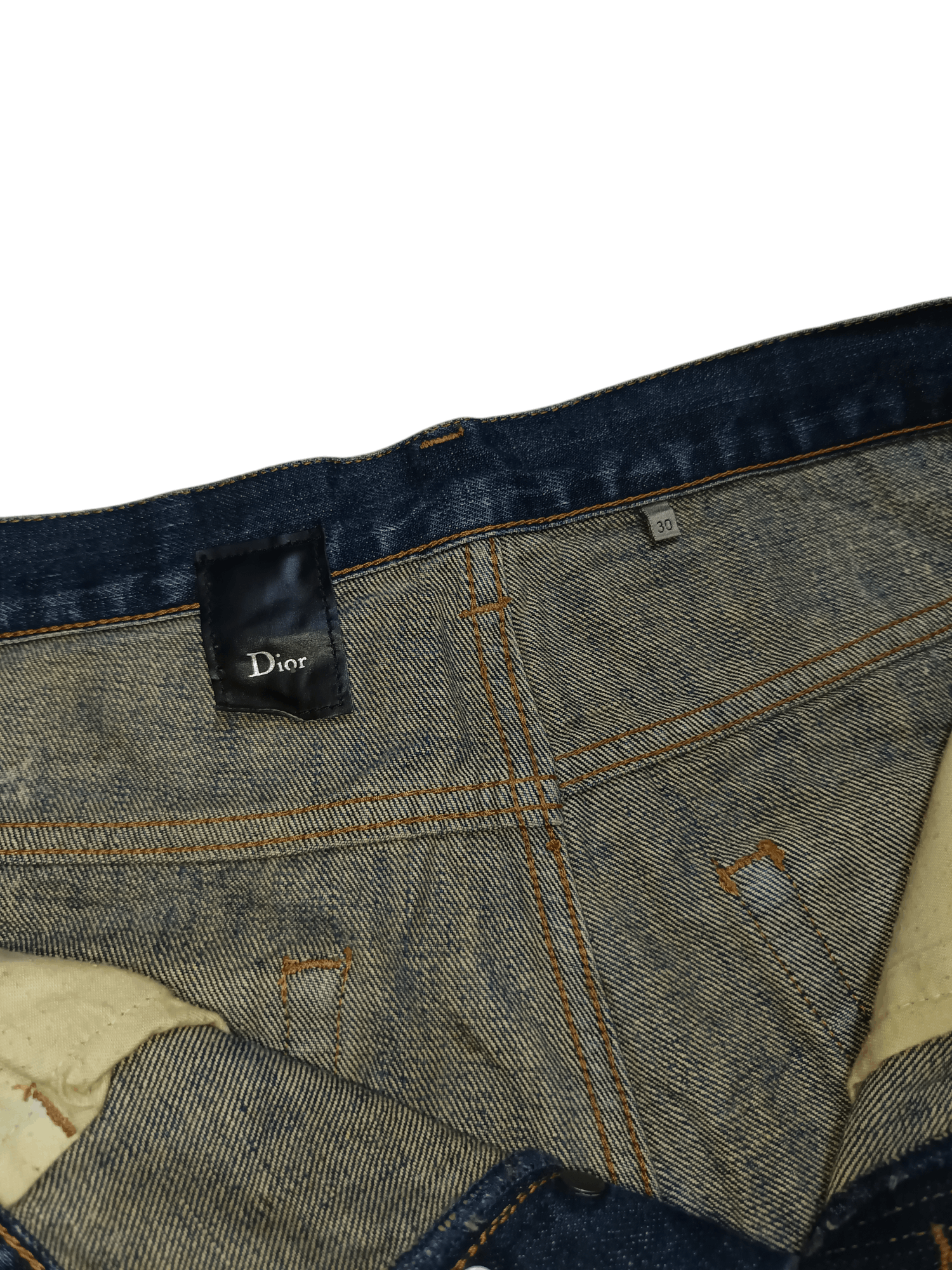 Dior Dior Homme SS07 Spiderweb Denim Hedi Slimane Size US 30 / EU 46 - 5 Thumbnail
