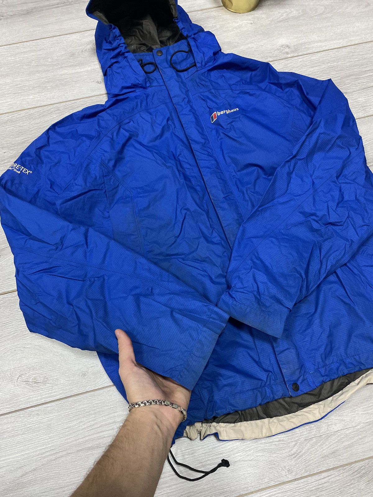 Berghaus Berghaus Gore Tex zip jacket waterproof Size US XL / EU 56 / 4 - 11 Thumbnail