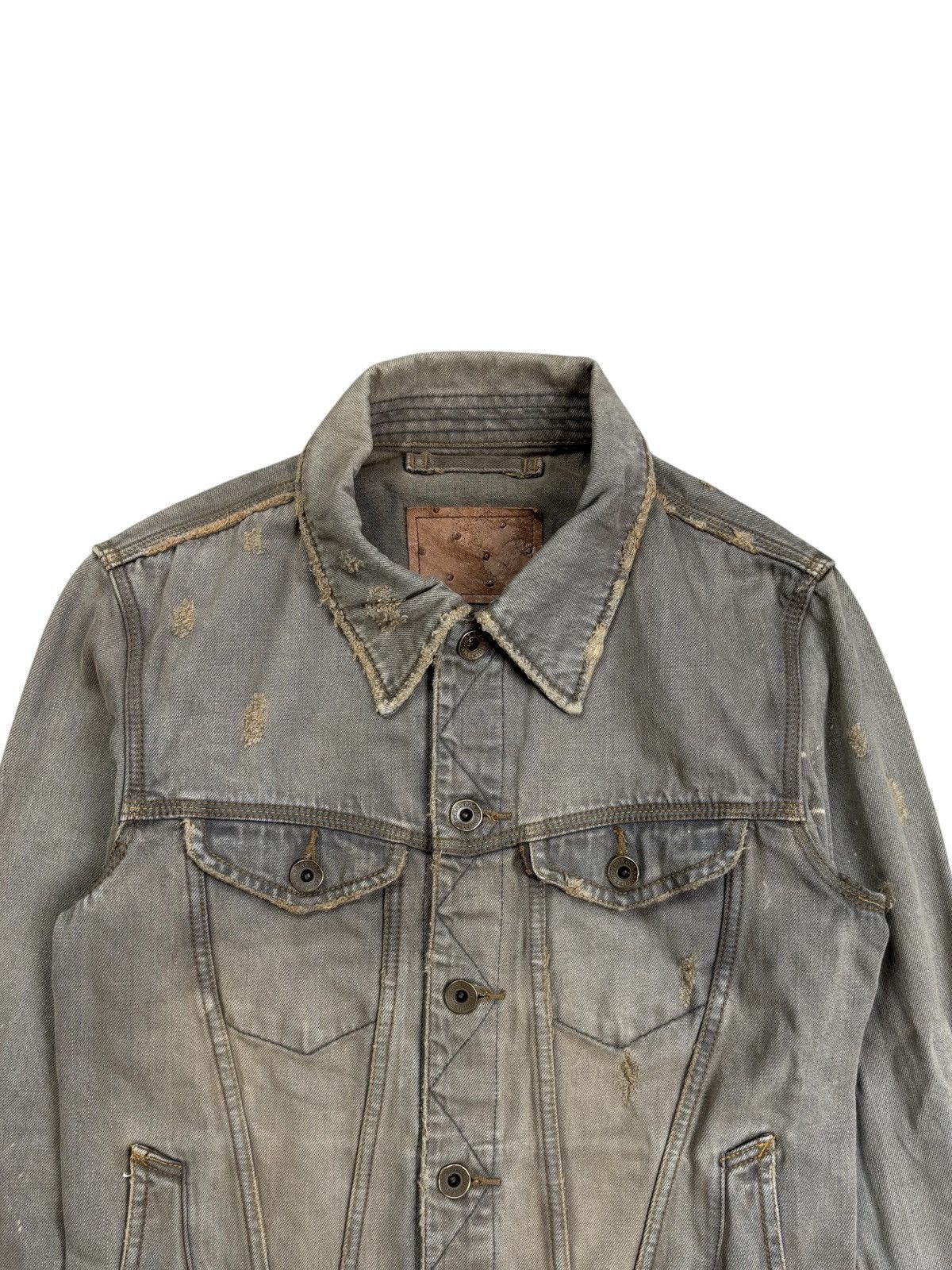 GOA Archive GOA - Rusted Mud Wash Denim Jacket Size US M / EU 48-50 / 2 - 7 Thumbnail