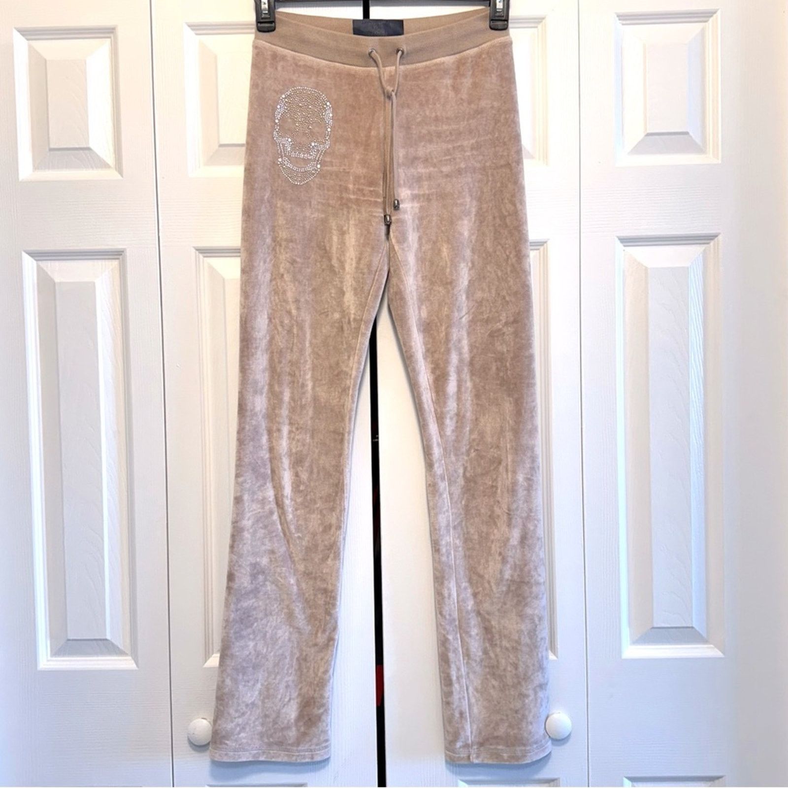 PHILIPP PLEIN Velvet Pants Size S Like New! Authentic