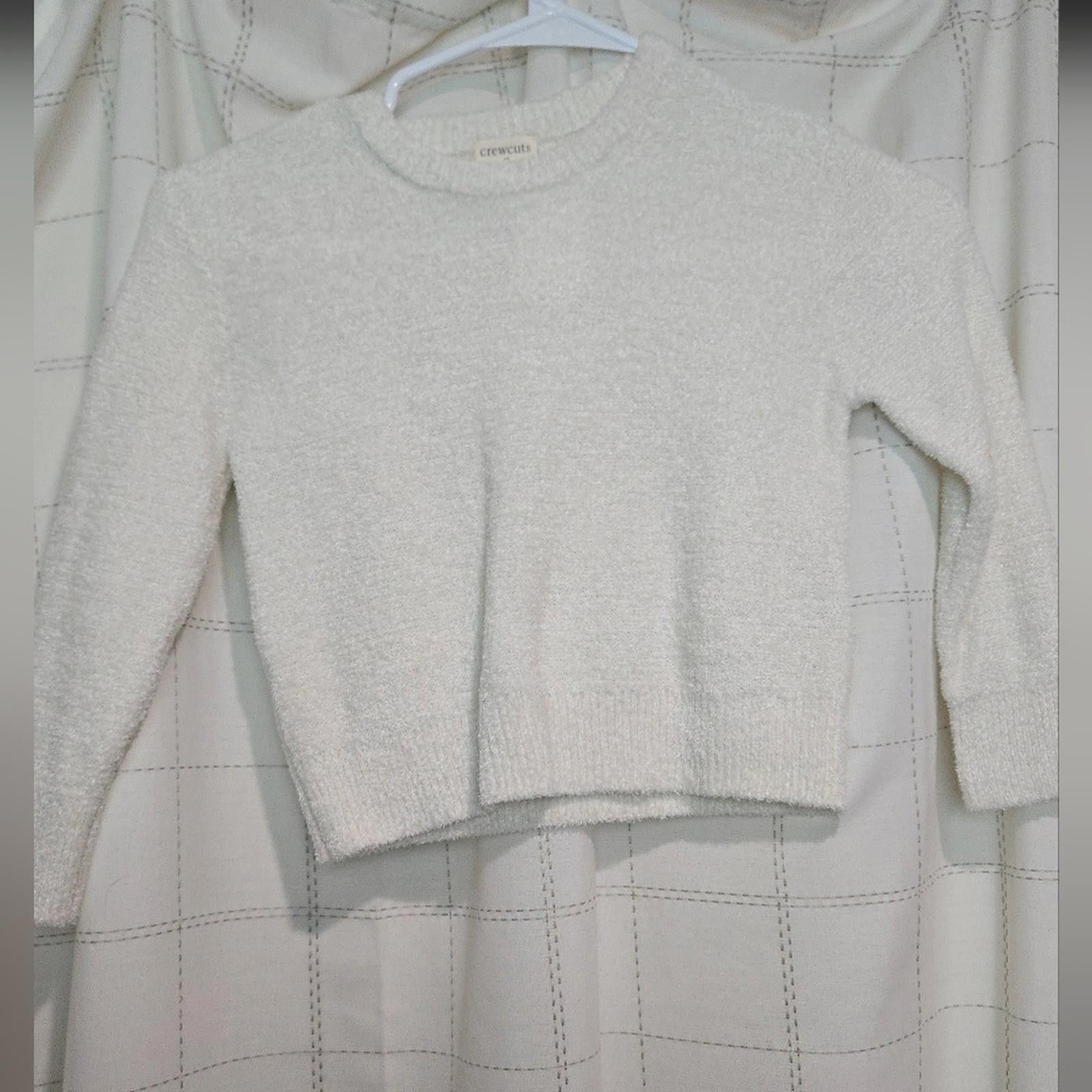 Other Crewcuts Girls' soft fuzzy crewneck sweater Size US XS / EU 42 / 0 - 2 Thumbnail