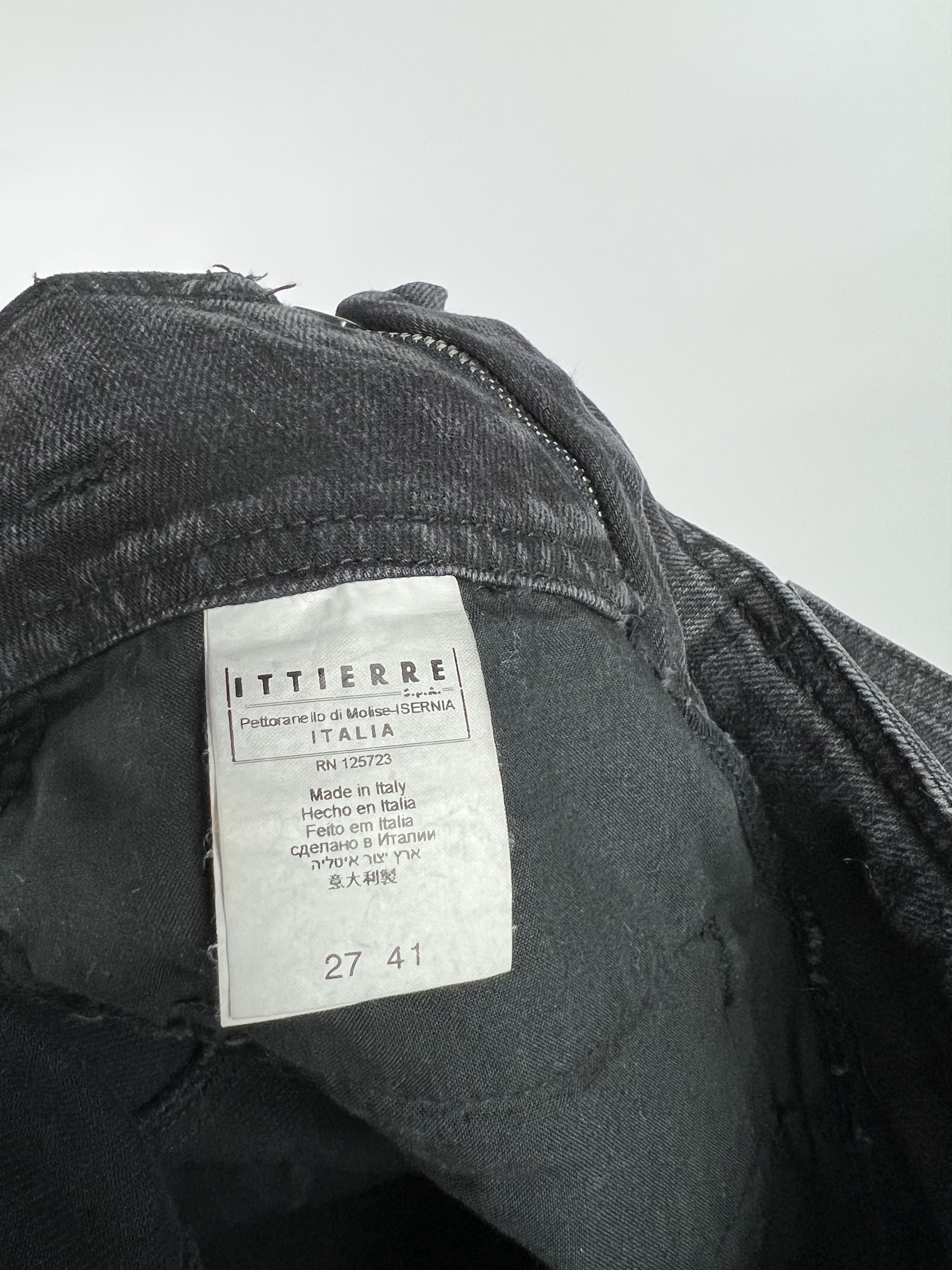Balmain × Pierre Balmain Pierre Balmain Women's Jeans Gray Size 27 Size 27" / US 4 / IT 40 - 11 Thumbnail