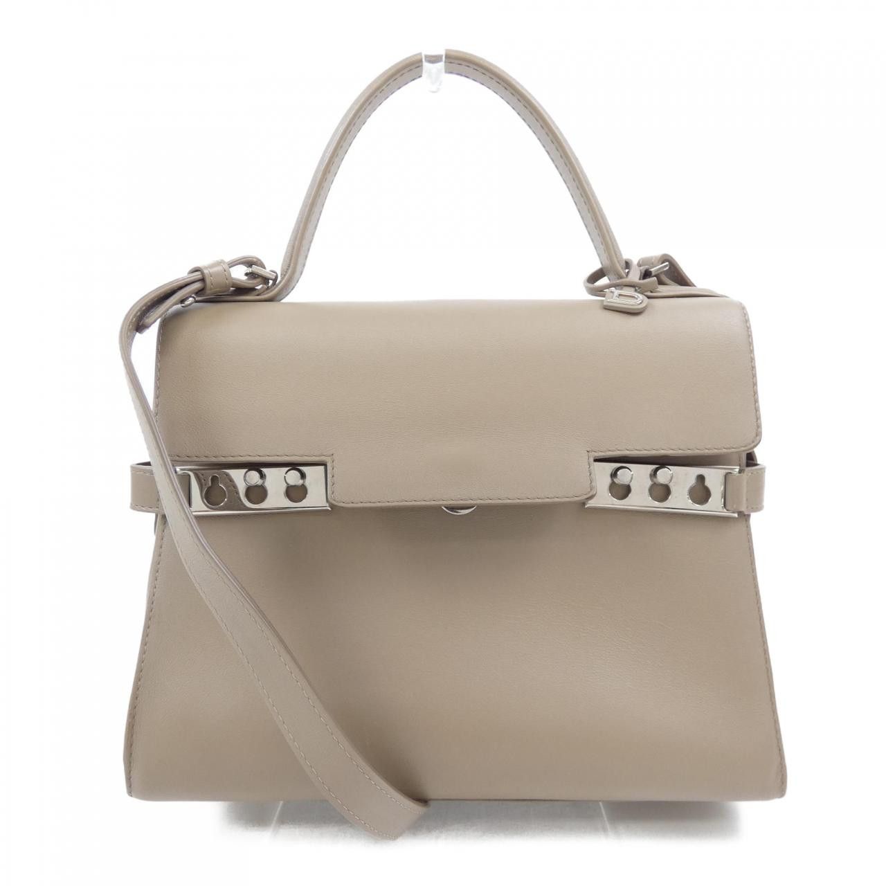 Delvaux Delvaux Delvaux Tempete Souple Calf Bag Leather Handbag AA0368AAX DUTY FREE for USA Size ONE SIZE - 1 Thumbnail