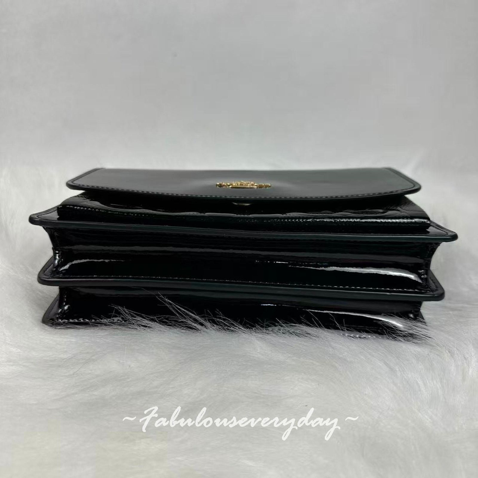 Coach COACH Klare Crossbody Shoulder Sig Leather/Gold/Black 3-Way Size ONE SIZE - 7 Thumbnail