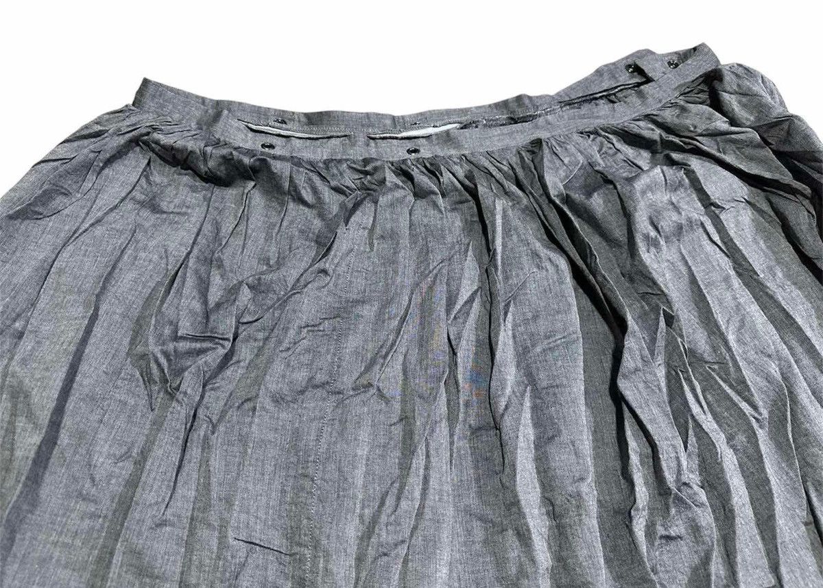 Hysteric Glamour × Japanese Brand × Yohji Yamamoto 🔥Sick Japanese Y’s By Yohji Yamamoto Super Wide Maxi Skirt Size 30" / US 8 / IT 44 - 2 Thumbnail