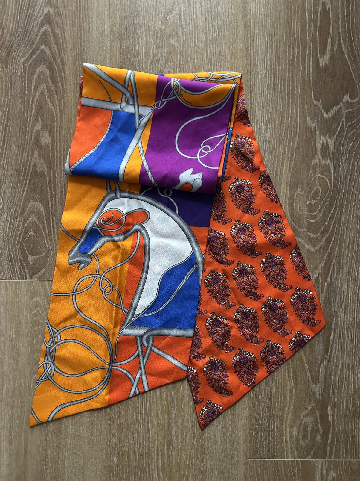 Hermes HERMES Twilly ISOLA DI PRIMAVERA Bird Tree Purple  display picture 1