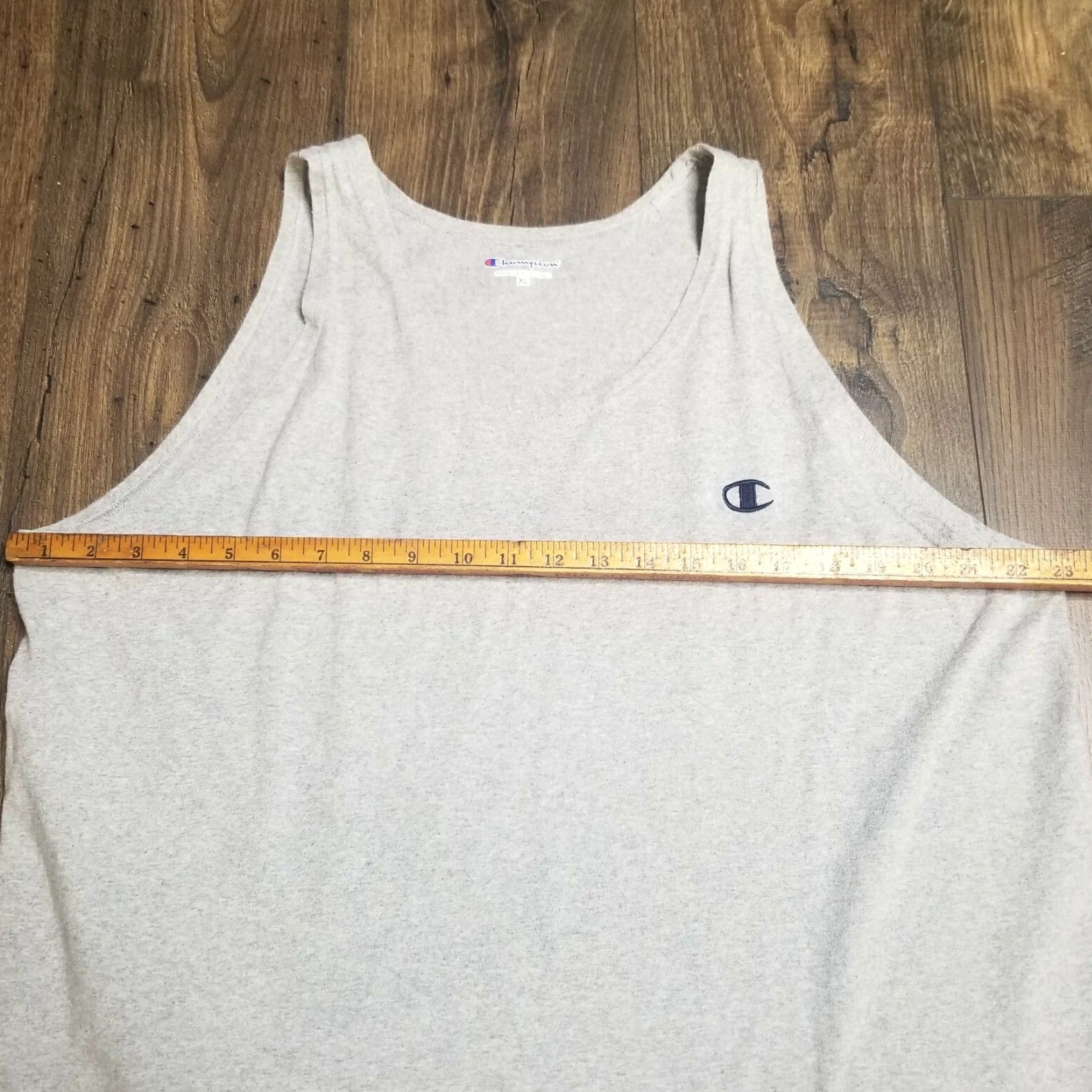 Vintage VINTAGE Gold's Gym Tank Top Mens XL Grey 2008 Basketball Tournament Sleeveless Round Neck 100% Cotton Graphic Print Retro Champion Size US XL / EU 56 / 4 - 4 Thumbnail