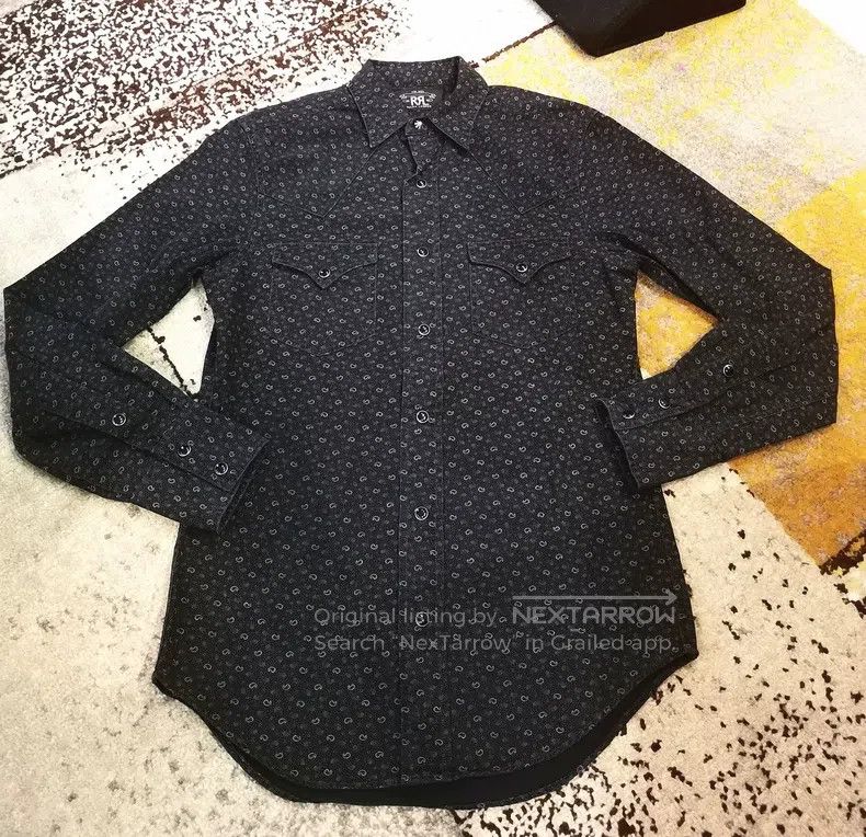 RRL Ralph Lauren RRL Ralph Lauren Cashew flower shirt Size US XS / EU 42 / 0 - 2 Thumbnail